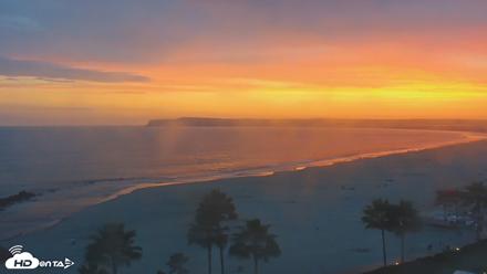 Hotel Del Coronado 4K Roaming Live Cam - Aug 10, 2026, 7:48pm PDT
