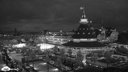 Hotel Del Coronado 4K Roaming Live Cam - Oct 23, 2026, 6:40am PDT