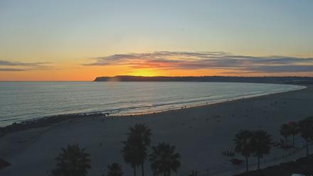 Hotel Del Coronado 4K Roaming Live Cam - Mar 9, 2026, 6:52pm PDT