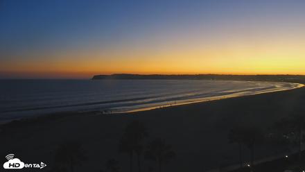 Hotel Del Coronado 4K Roaming Live Cam - Jul 21, 2026, 8:20pm PDT