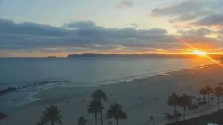 Hotel Del Coronado 4K Roaming Live Cam - Jul 23, 2025, 7:46pm PDT