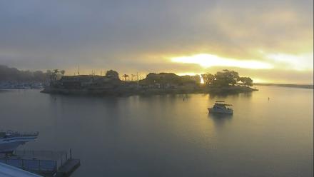 Dana Point Harbor Laguna Cliffs Resort Live Webcam - Nov 10, 2025, 6:40am PST
