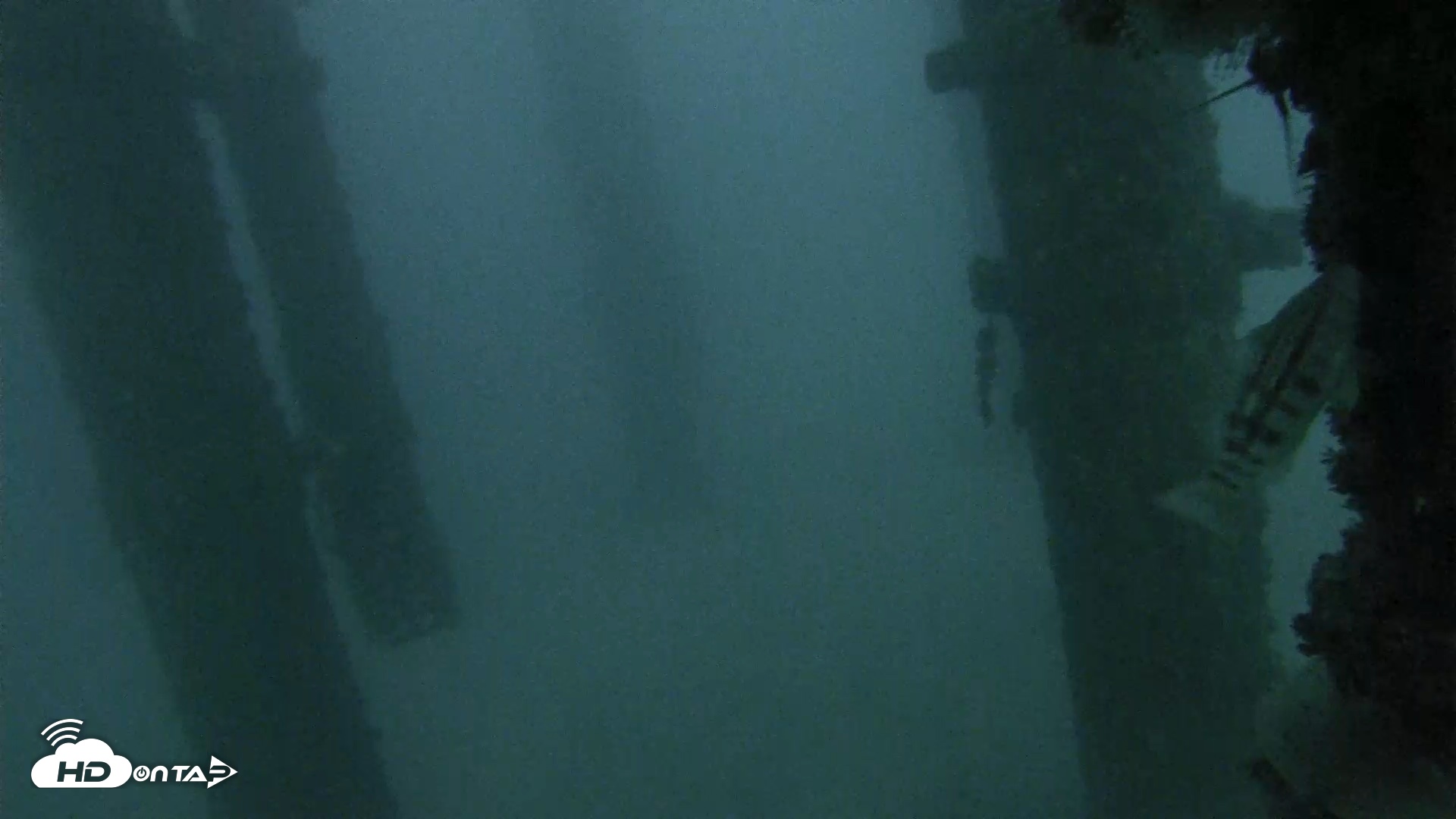 Snapshot of Scripps Pier Underwater Live Webcam taken Oct 19, 2026, 6:28pm PDT