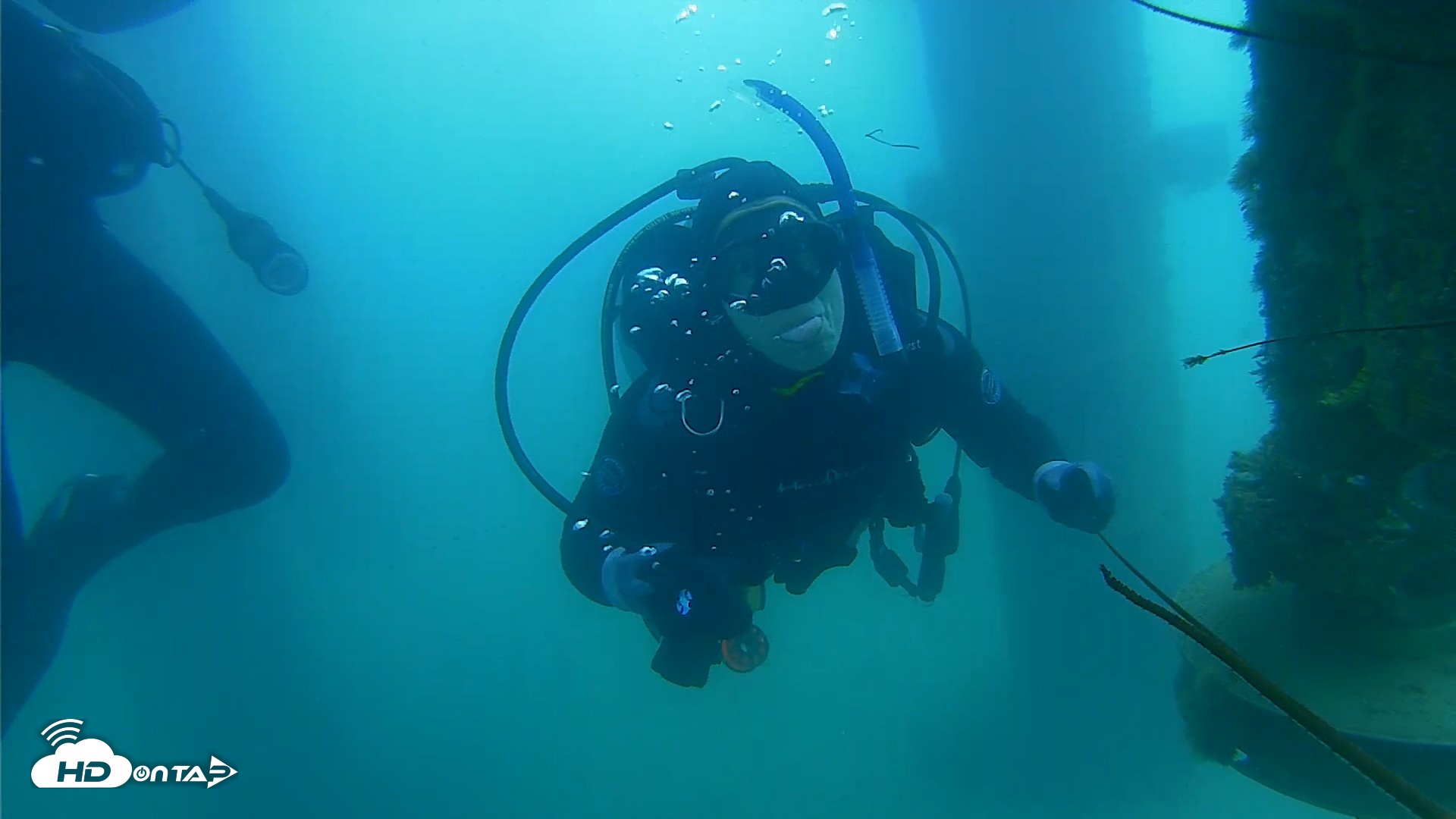 Snapshot of Scripps Pier Underwater Live Webcam taken Aug 13, 2026, 10:19am PDT