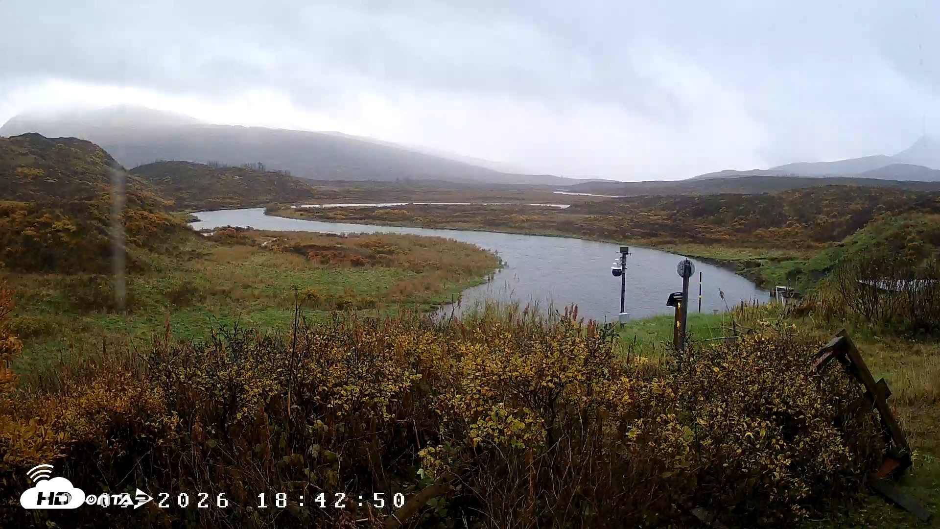 Snapshot of Kodiak Alaska Frazer Weather Live Cam taken Oct 12, 2026, 12:30pm AKDT