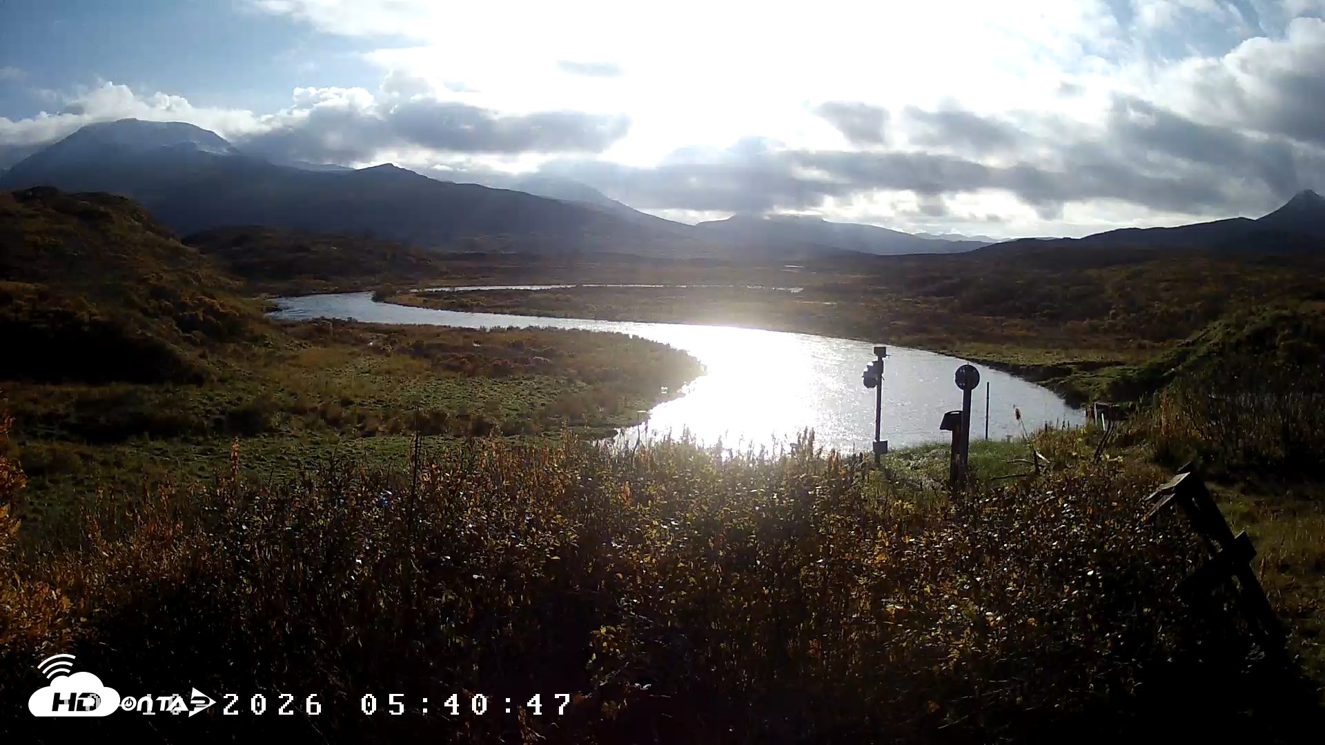 Snapshot of Kodiak Alaska Frazer Weather Live Cam taken Oct 13, 2026, 11:34am AKDT