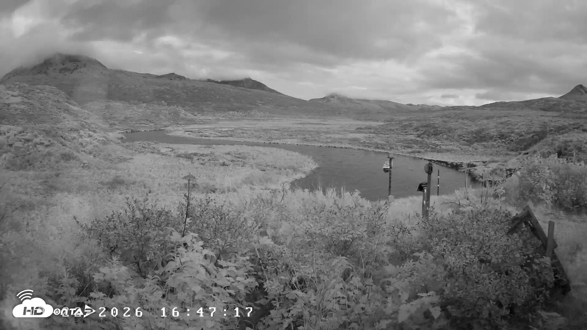Snapshot of Kodiak Alaska Frazer Weather Live Cam taken Sep 22, 2026, 8:39pm AKDT