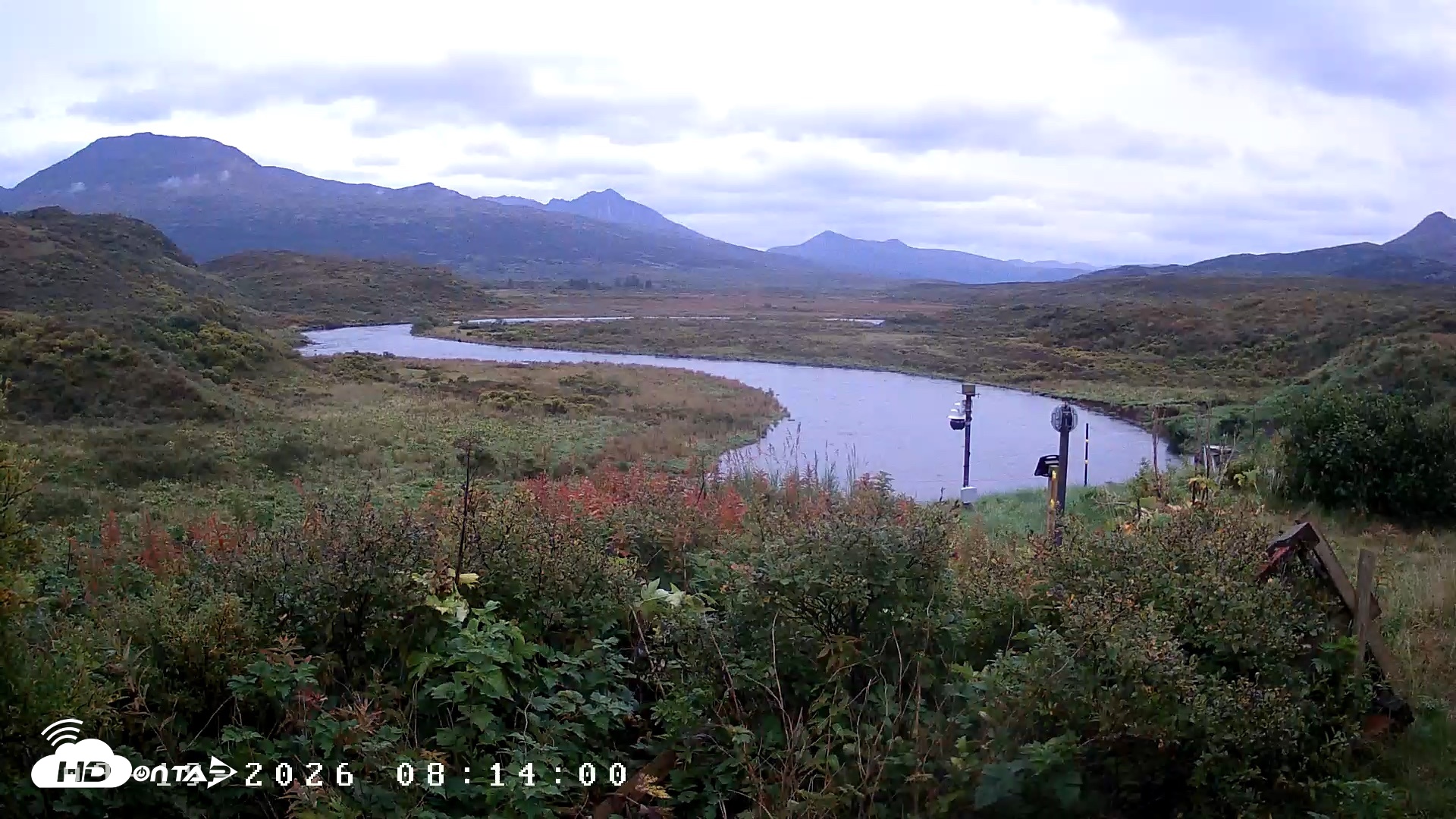 Snapshot of Kodiak Alaska Frazer Weather Live Cam taken Sep 19, 2026, 8:12am AKDT
