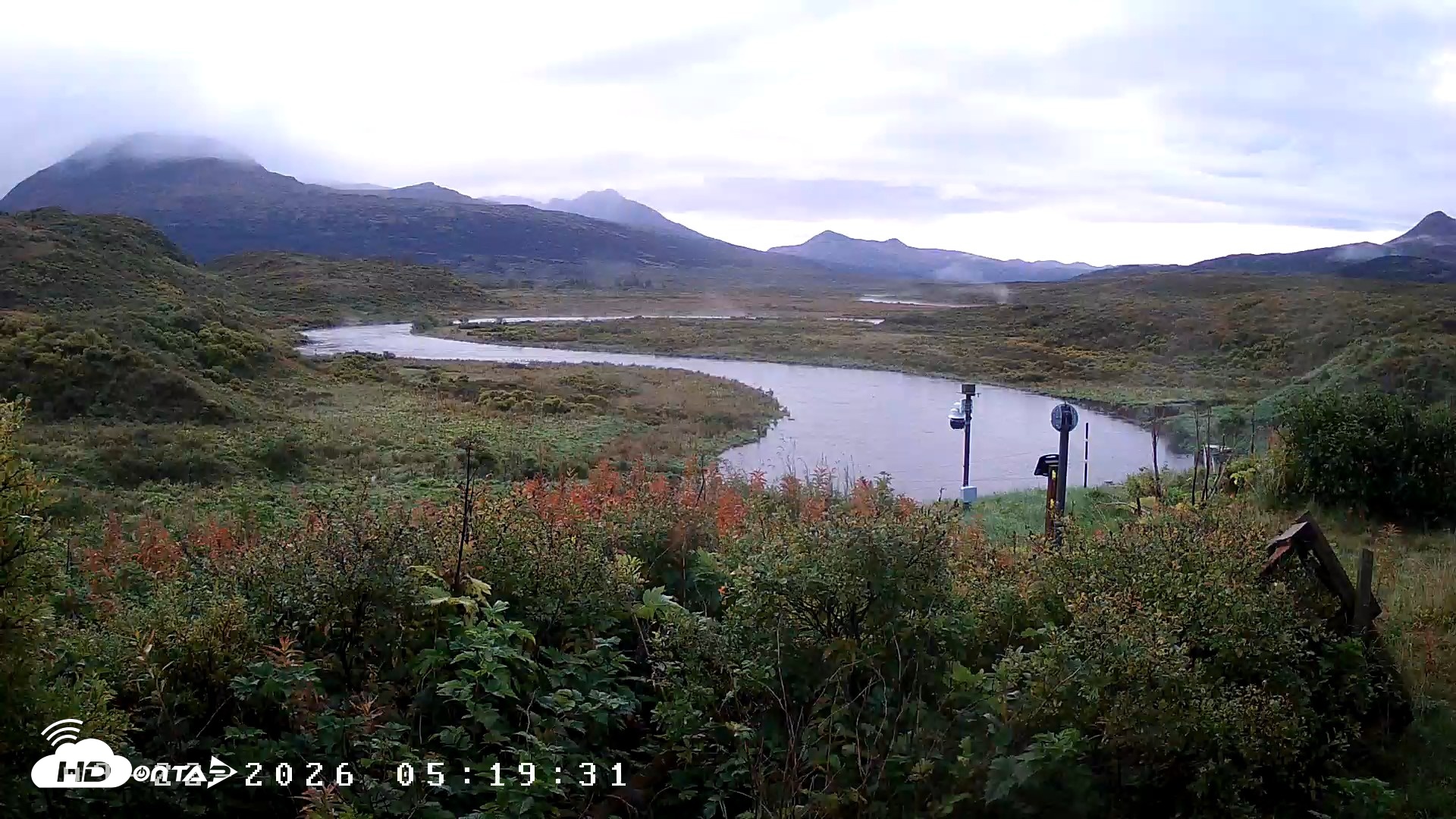 Snapshot of Kodiak Alaska Frazer Weather Live Cam taken Sep 22, 2026, 9:12am AKDT