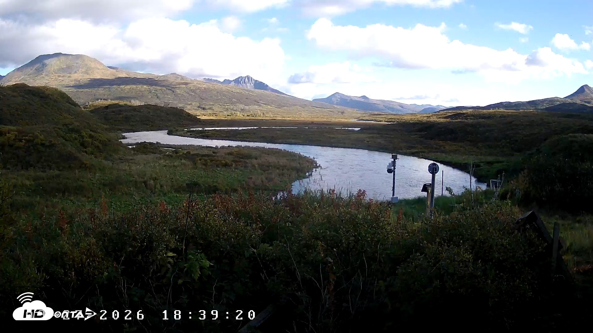 Snapshot of Kodiak Alaska Frazer Weather Live Cam taken Sep 28, 2026, 5:30pm AKDT