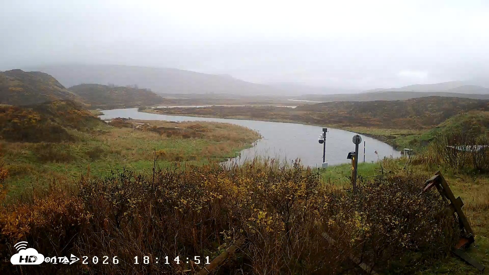 Snapshot of Kodiak Alaska Frazer Weather Live Cam taken Oct 16, 2026, 12:46pm AKDT