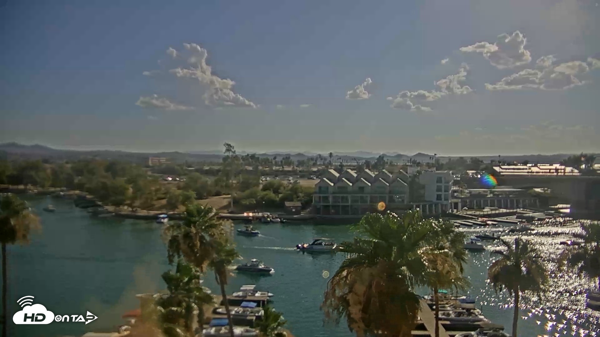 Snapshot of Lake Havasu London Bridge Live Webcam taken Jun 13, 2026, 5:21pm MST
