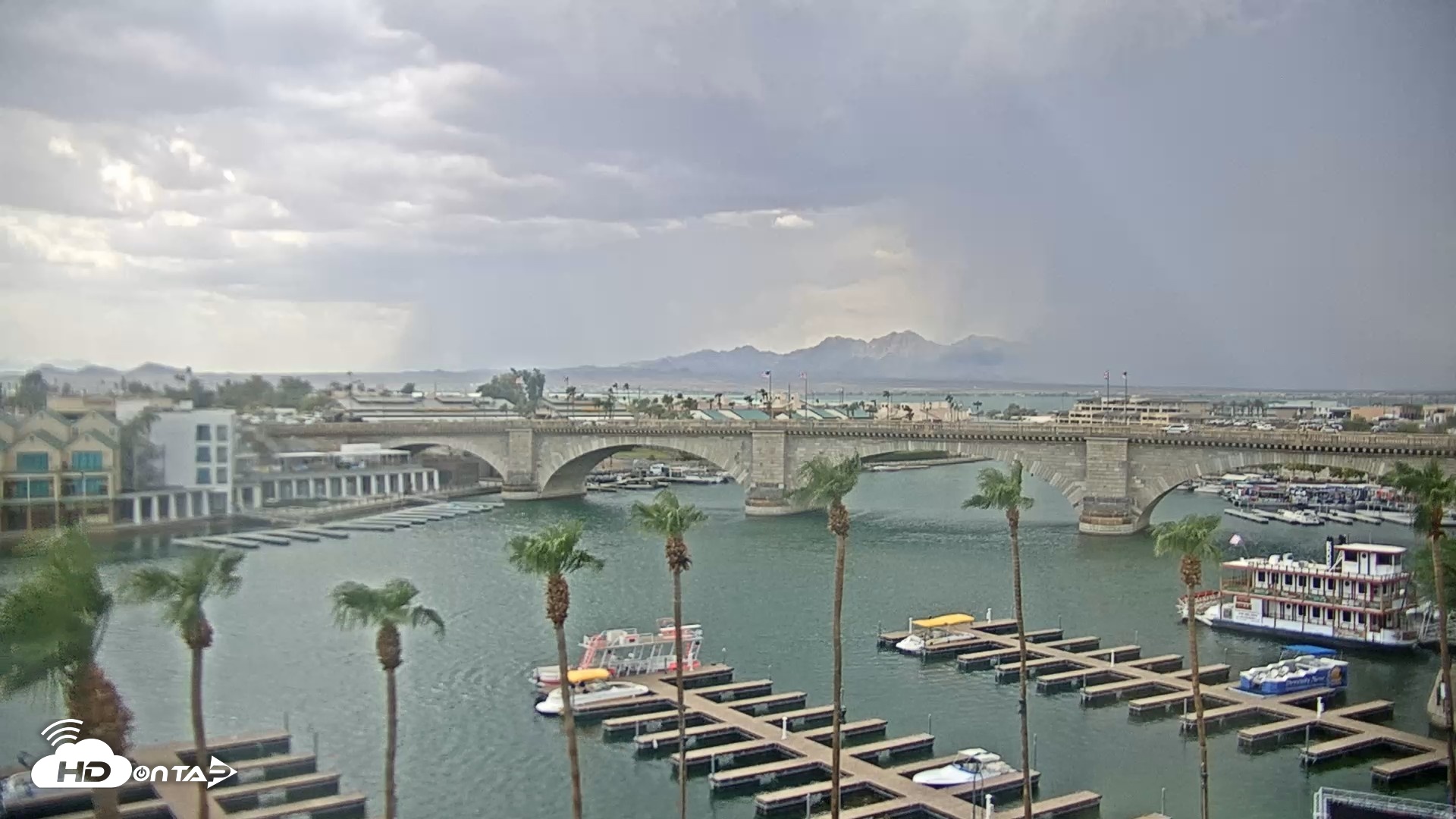 Snapshot of Lake Havasu London Bridge Live Webcam taken Aug 12, 2026, 3:11pm MST