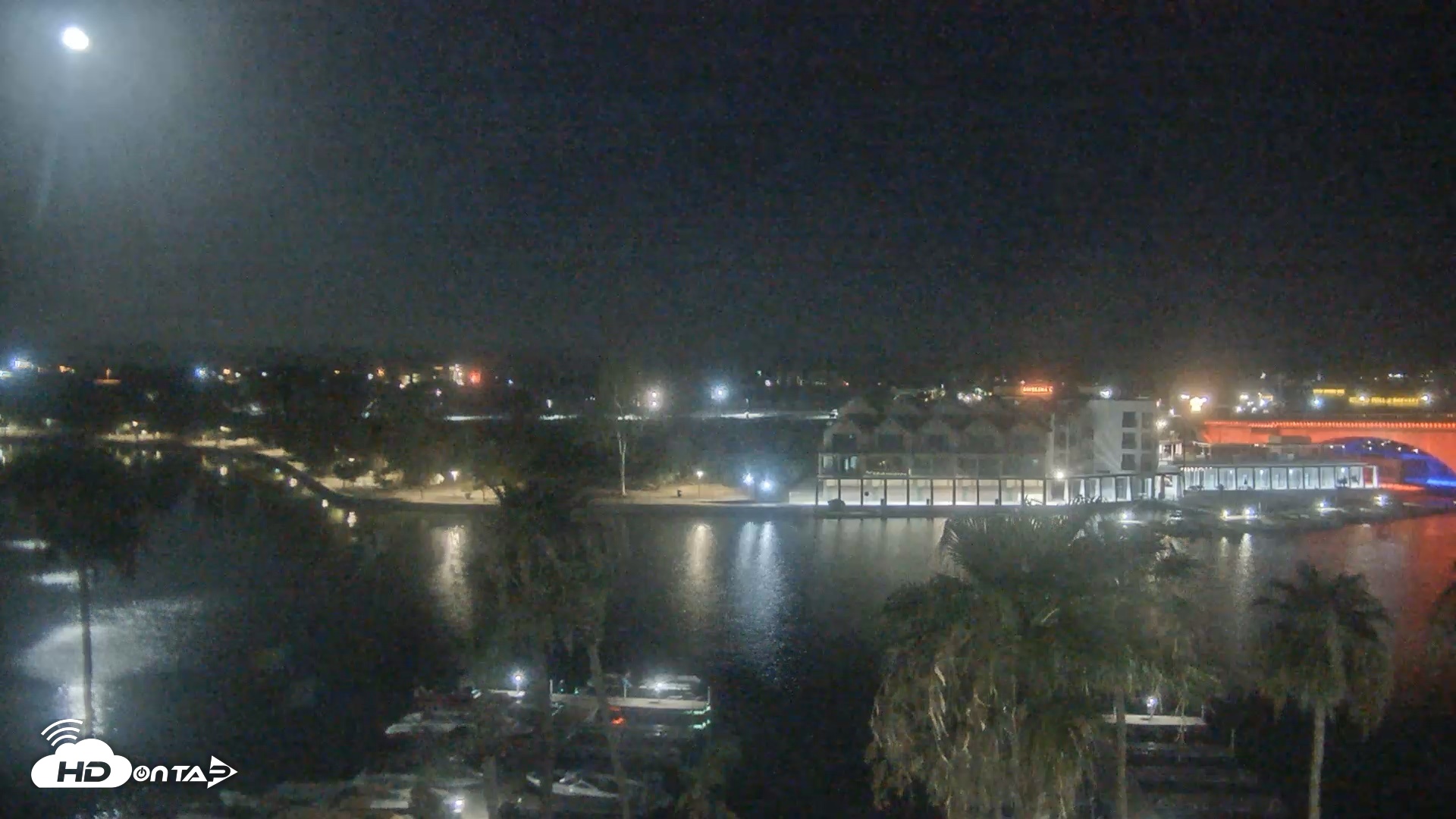 Snapshot of Lake Havasu London Bridge Live Webcam taken Jun 29, 2026, 3:18am MST
