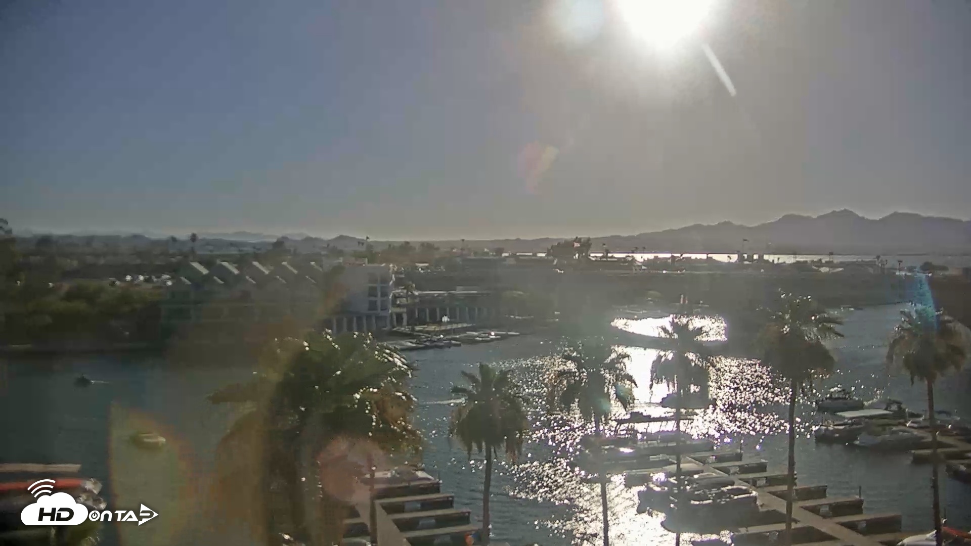 Snapshot of Lake Havasu London Bridge Live Webcam taken Jun 27, 2026, 6:16pm MST