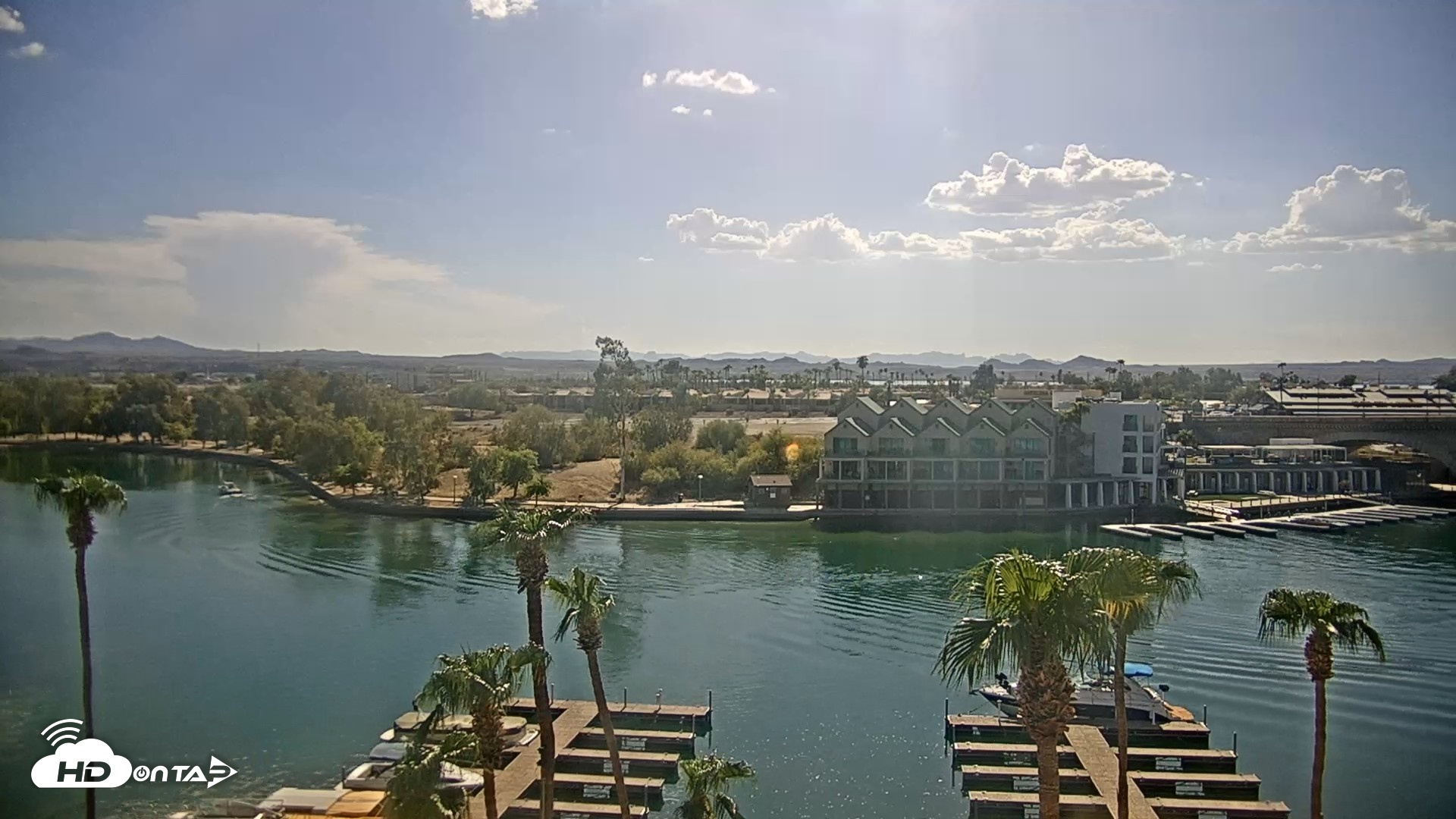 Snapshot of Lake Havasu London Bridge Live Webcam taken Aug 25, 2026, 4:16pm MST