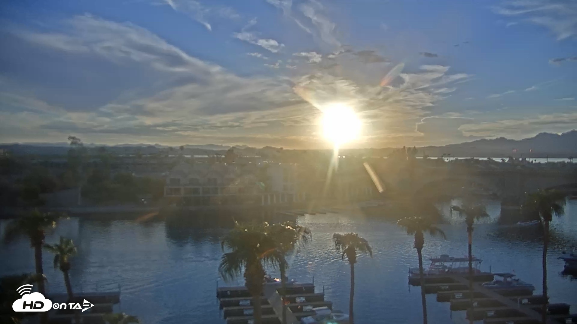 Snapshot of Lake Havasu London Bridge Live Webcam taken Sep 10, 2026, 6:30pm MST