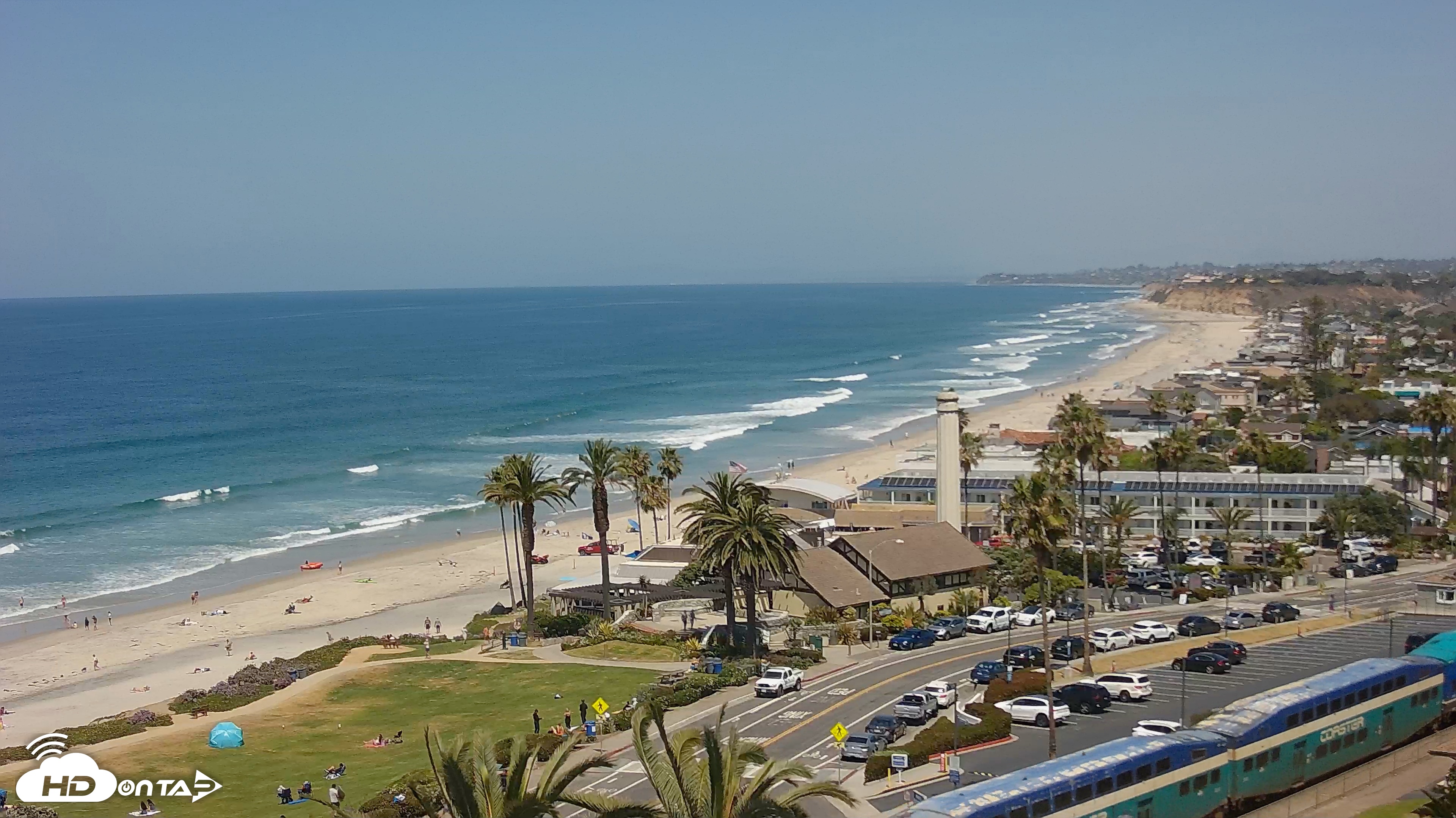 Snapshot of Del Mar Beach Overlook Live Webcam taken Apr 17, 2026, 11:57am PDT