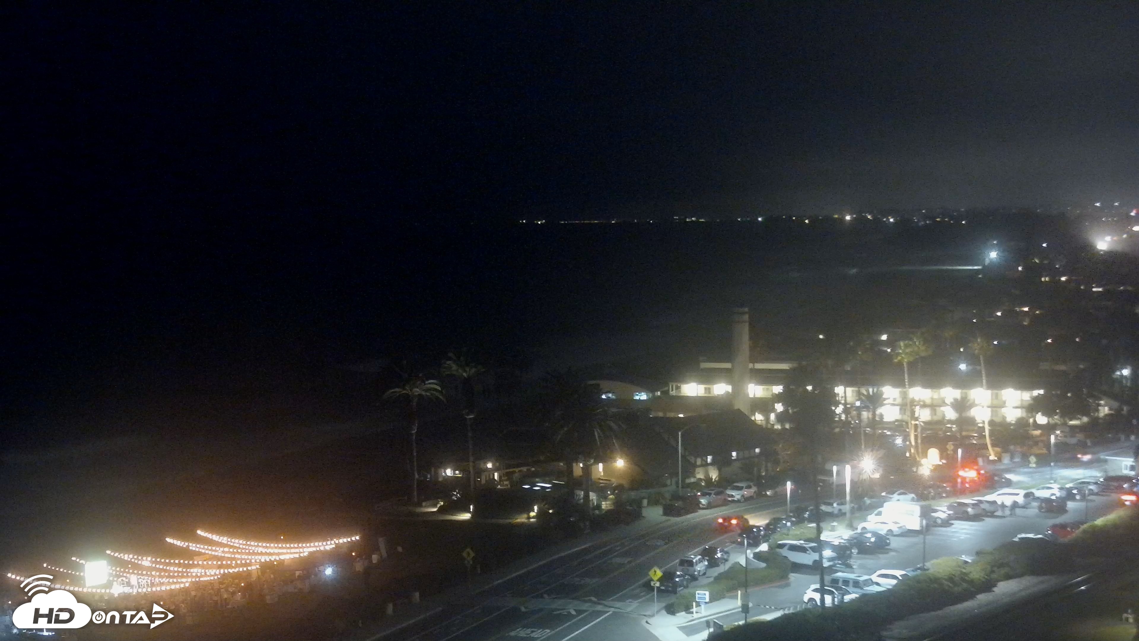 Snapshot of Del Mar Beach Overlook Live Webcam taken Sep 25, 2026, 7:39pm PDT