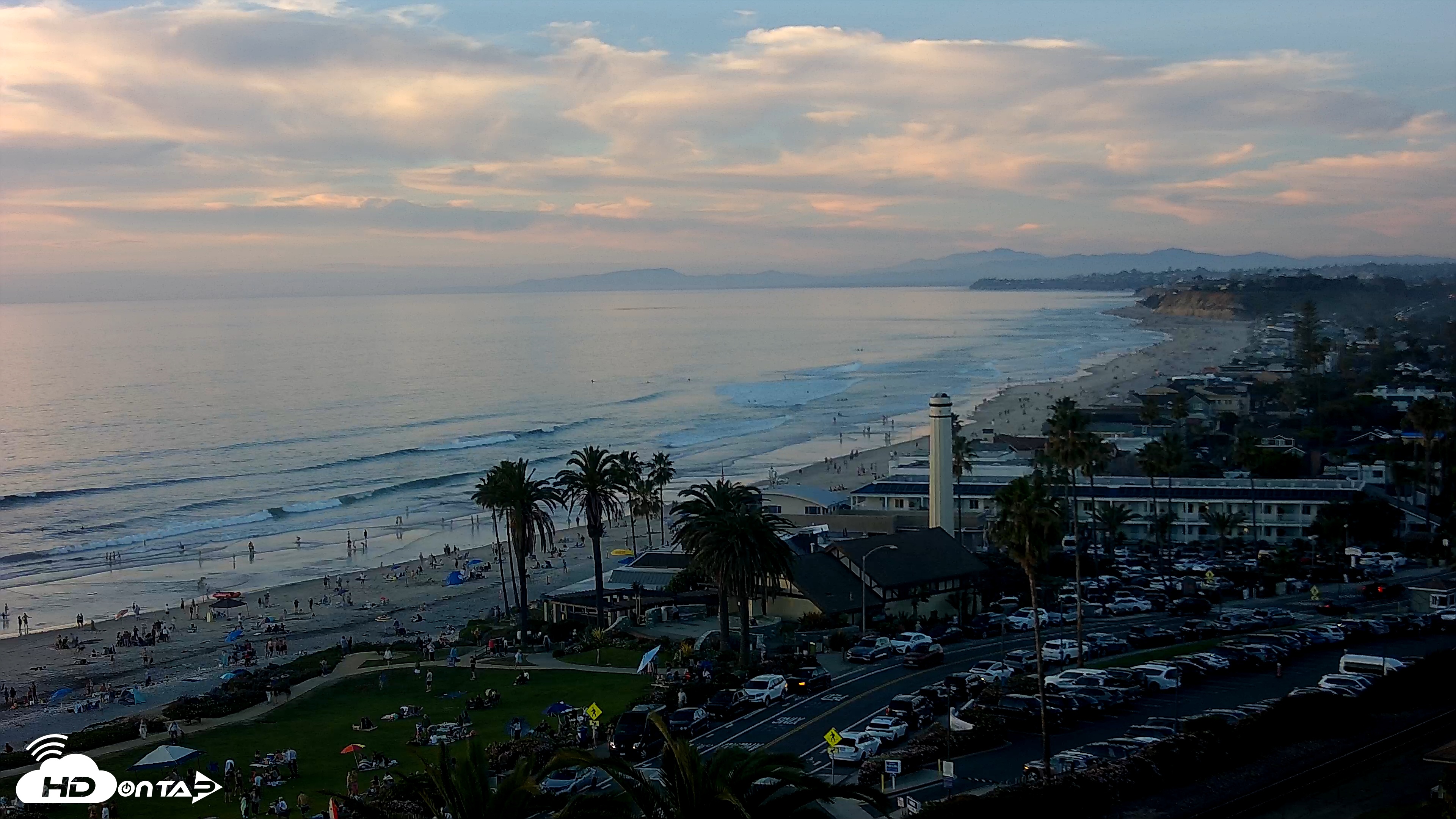 Snapshot of Del Mar Beach Overlook Live Webcam taken Mar 1, 2026, 5:25pm PST