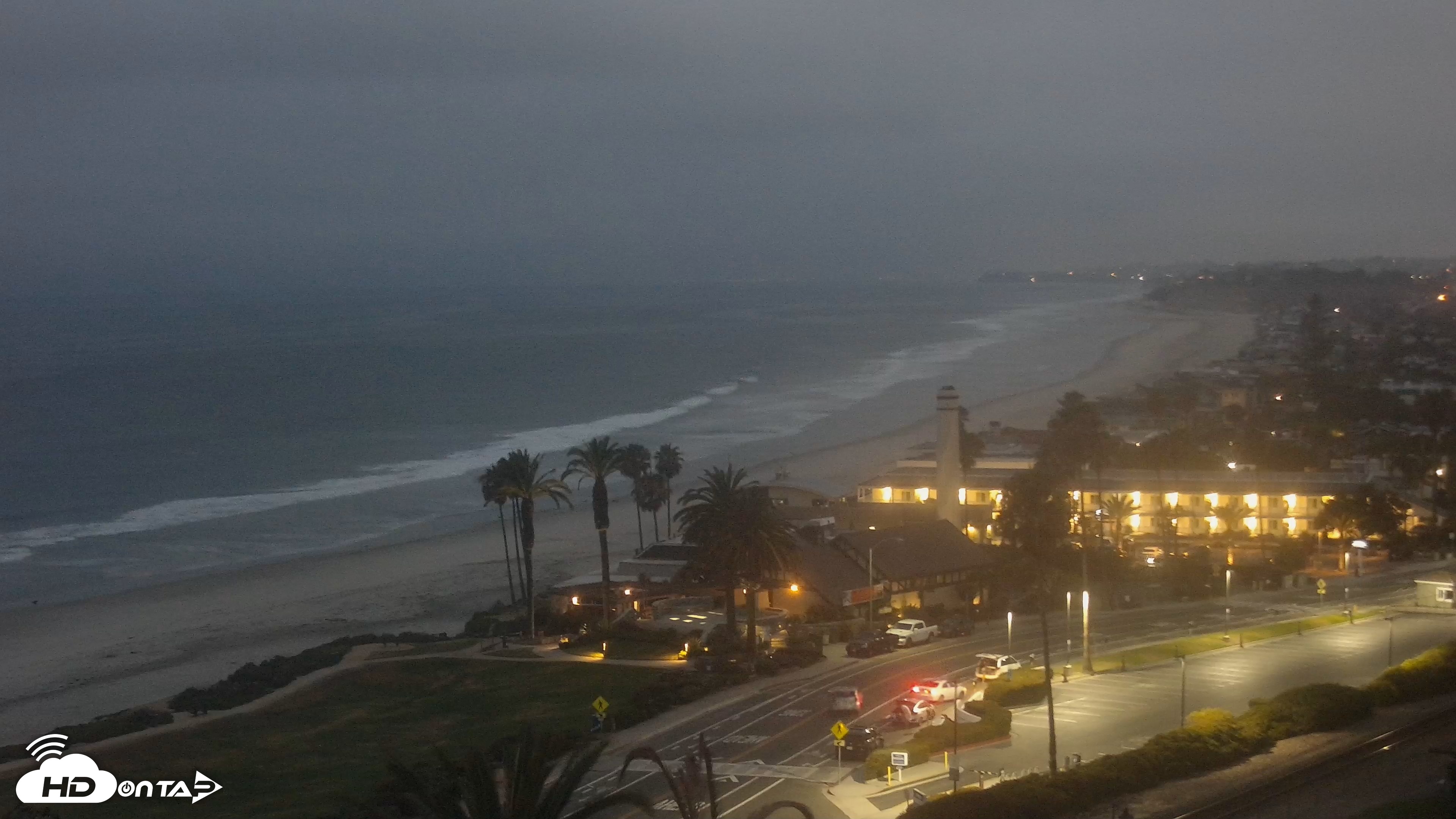Snapshot of Del Mar Beach Overlook Live Webcam taken Jun 13, 2026, 5:17am PDT
