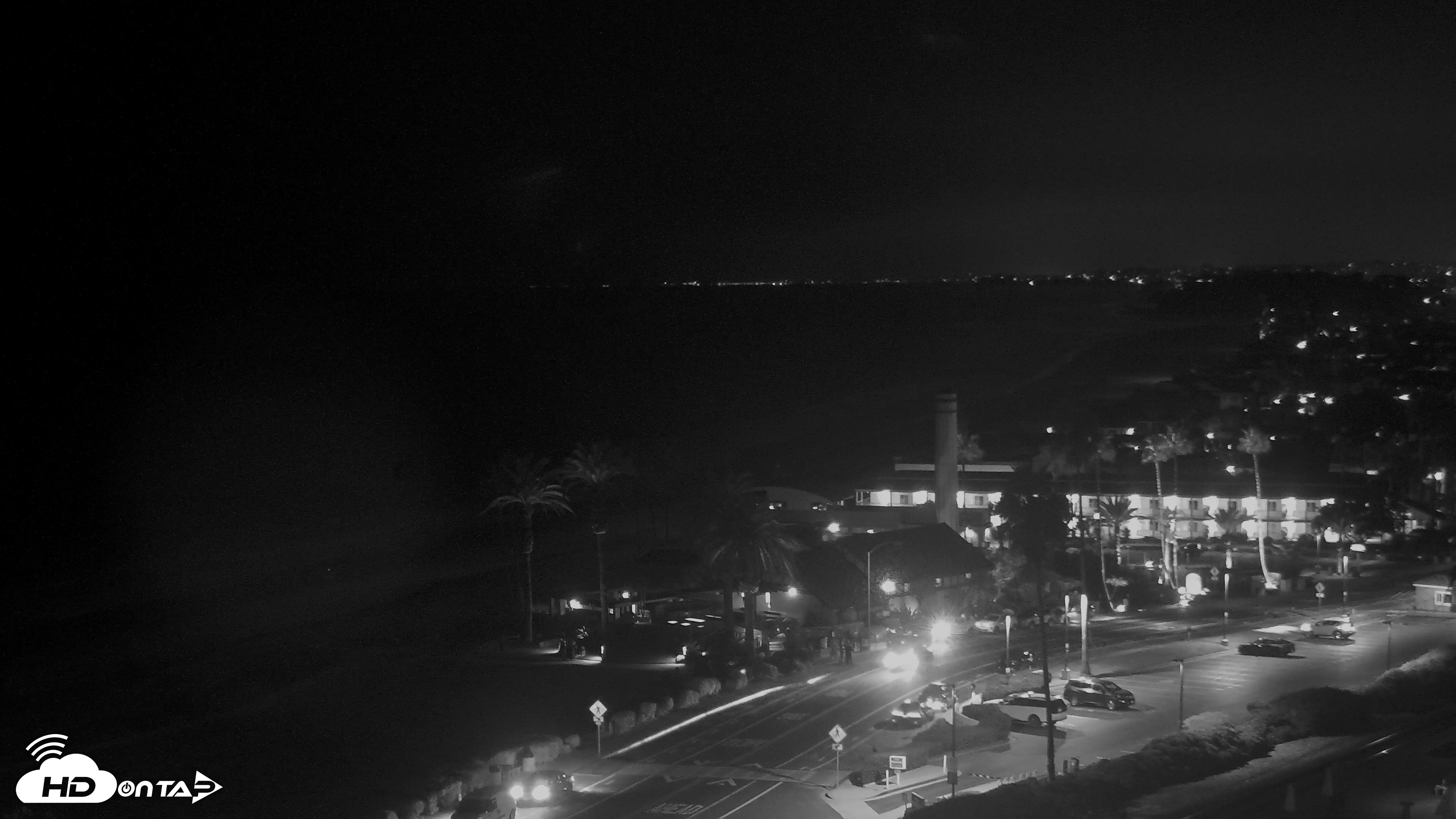 Snapshot of Del Mar Beach Overlook Live Webcam taken Sep 20, 2026, 10:08pm PDT