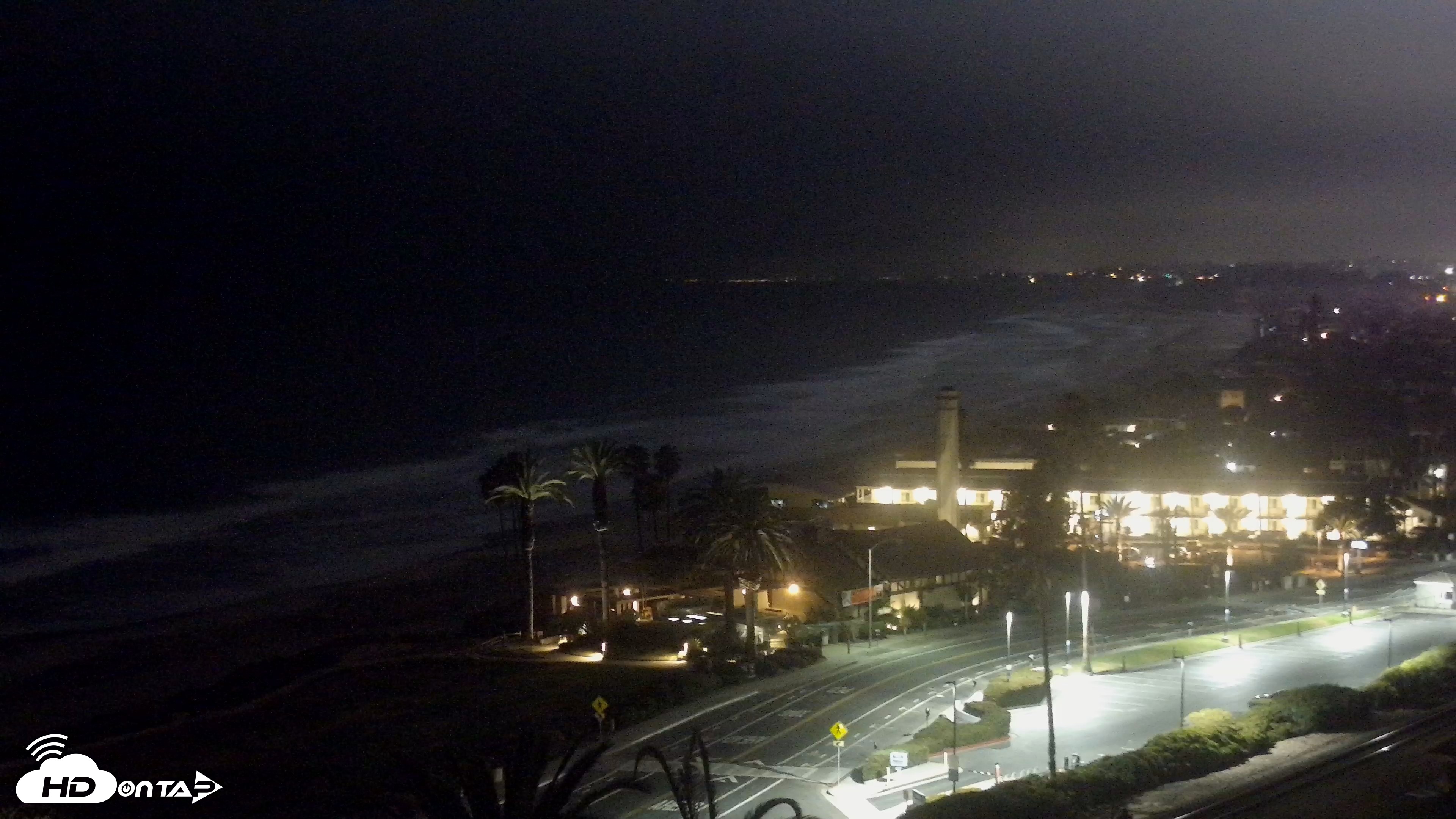Snapshot of Del Mar Beach Overlook Live Webcam taken Jun 10, 2026, 4:27am PDT