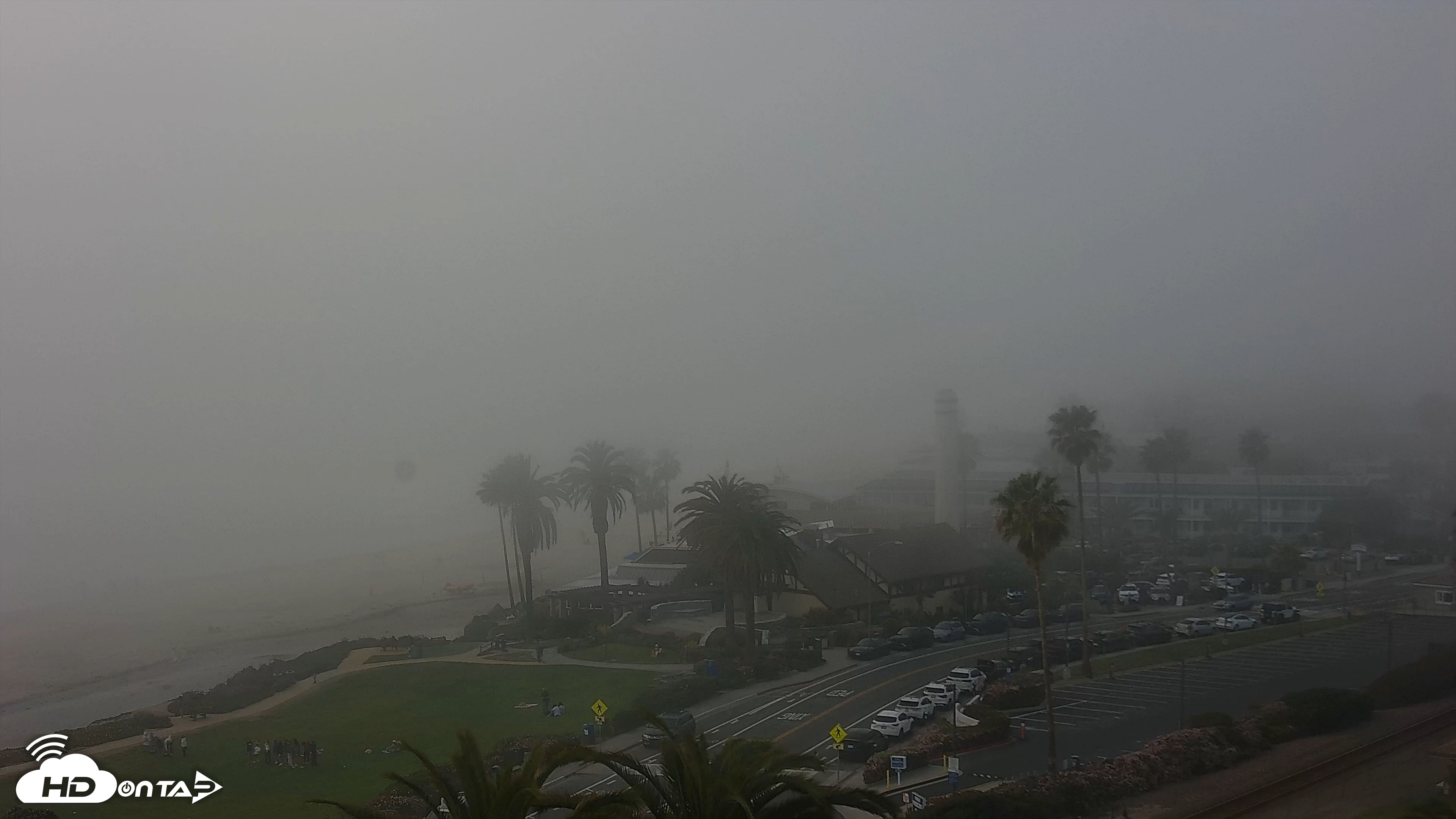 Snapshot of Del Mar Beach Overlook Live Webcam taken Mar 16, 2026, 5:38pm PDT