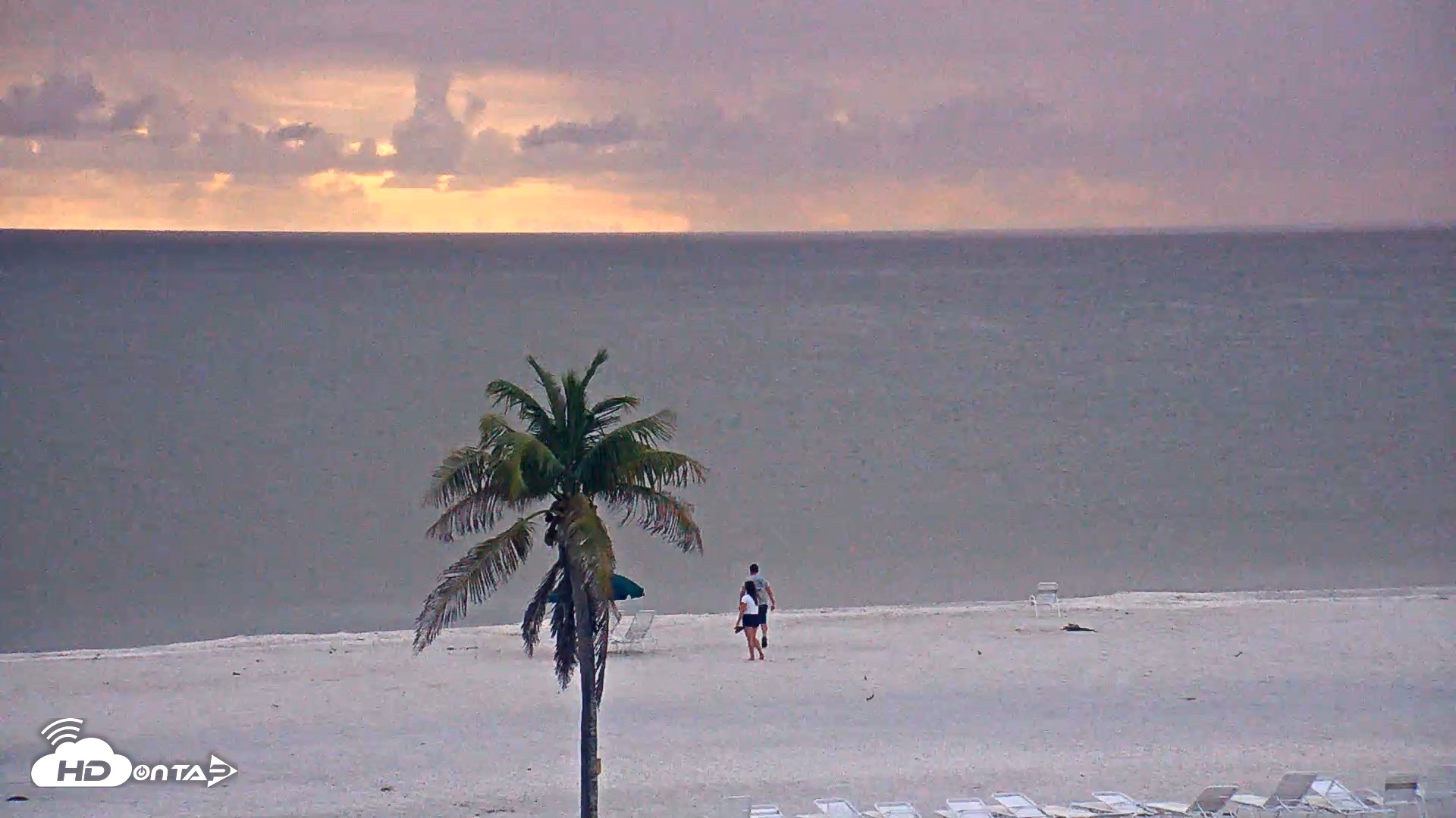 Snapshot of Sanibel Island Flordia Live Webcam taken Oct 10, 2025, 7:13pm EDT