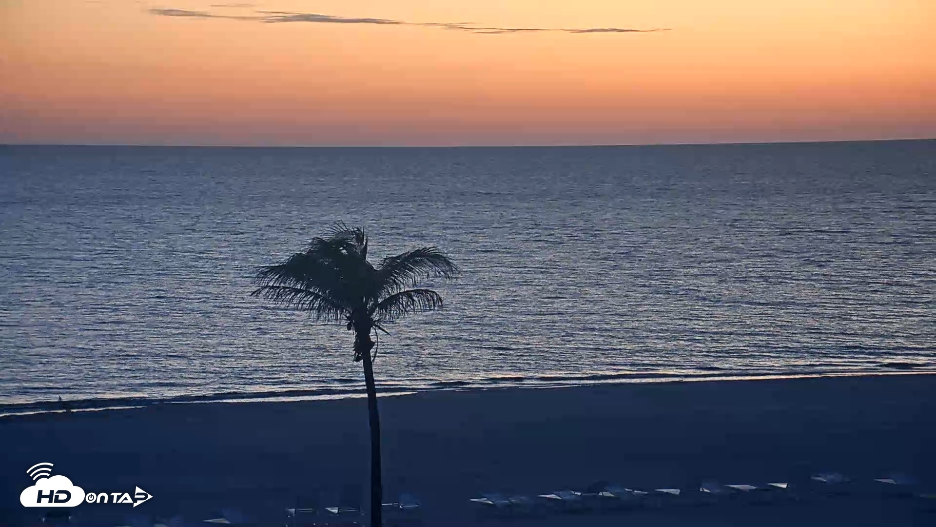 Snapshot of Sanibel Island Flordia Live Webcam taken Mar 1, 2025, 6:45pm EST