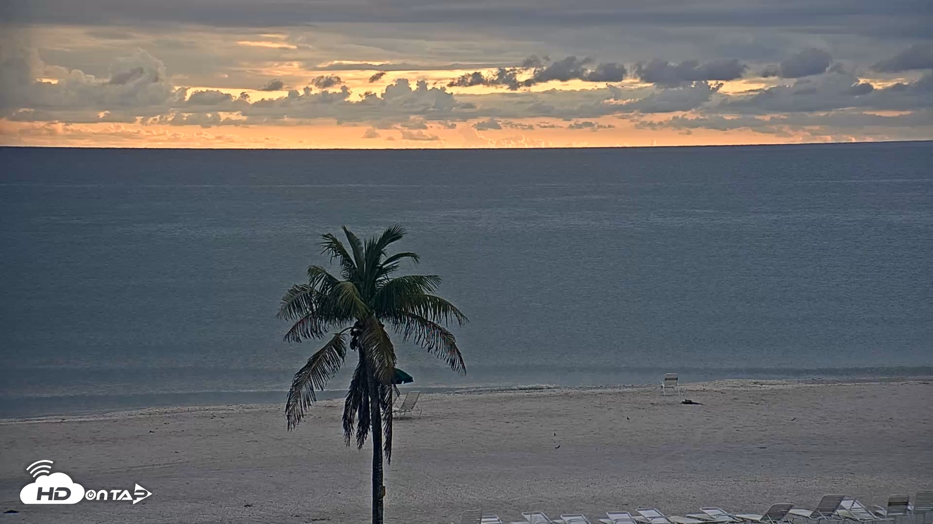 Snapshot of Sanibel Island Flordia Live Webcam taken Oct 10, 2025, 6:54pm EDT