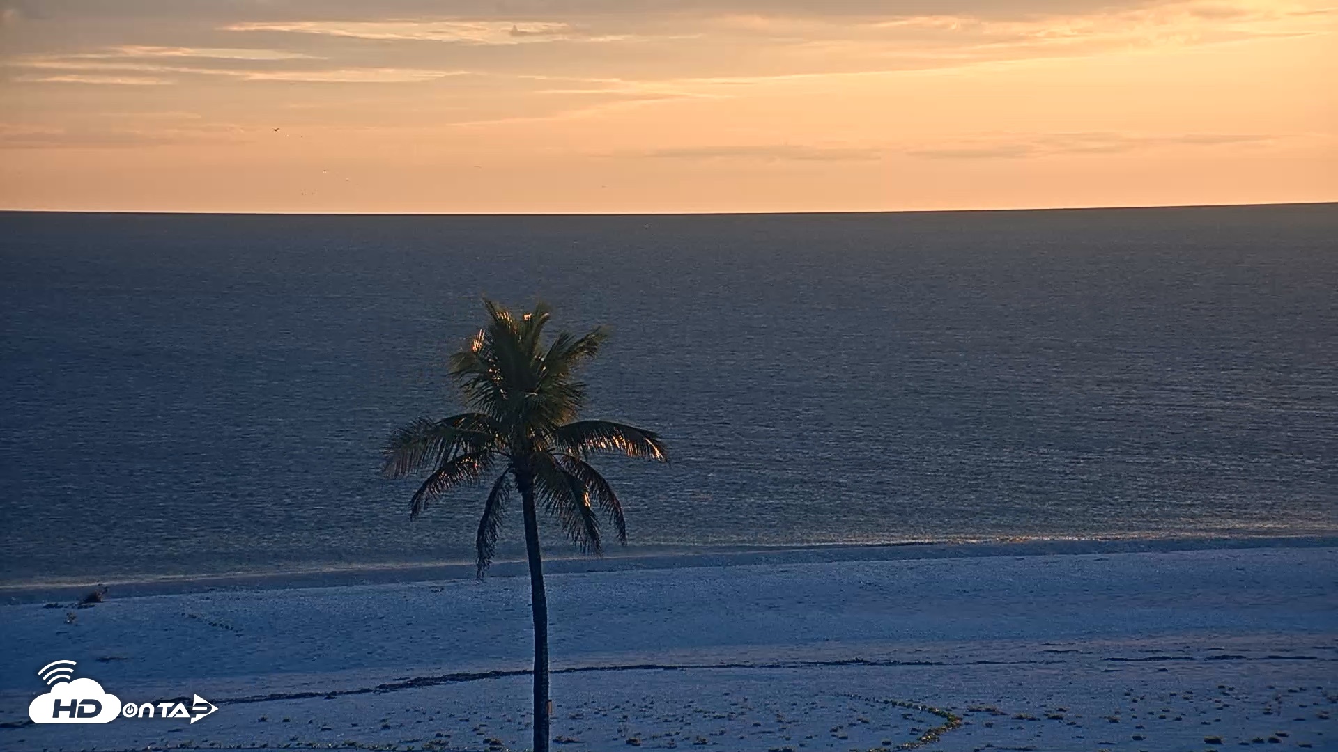 Snapshot of Sanibel Island Flordia Live Webcam taken Oct 23, 2026, 6:44pm EDT