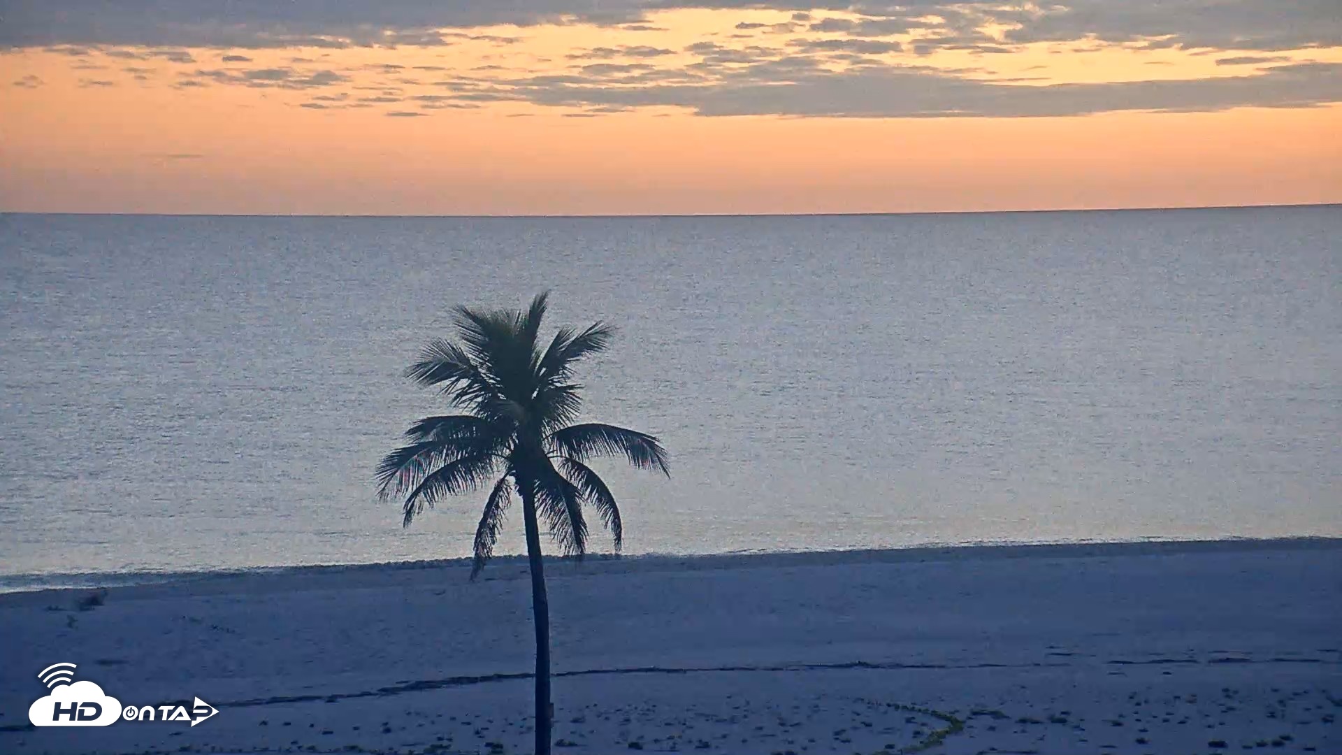 Snapshot of Sanibel Island Flordia Live Webcam taken Oct 22, 2026, 7:10pm EDT