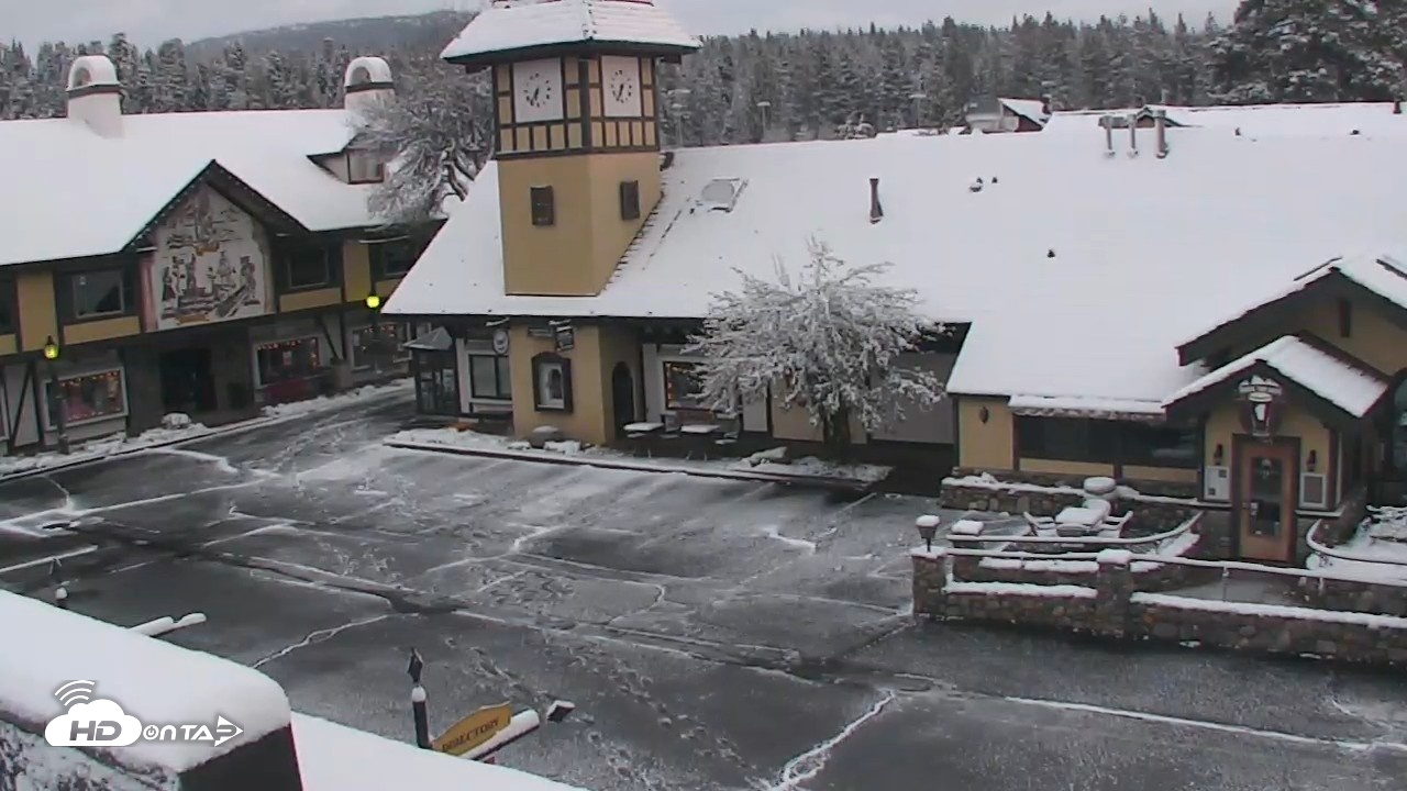 Snapshot of Cobblestone Center - Tahoe City Live Webcam taken Apr 22, 2026, 6:36am PDT