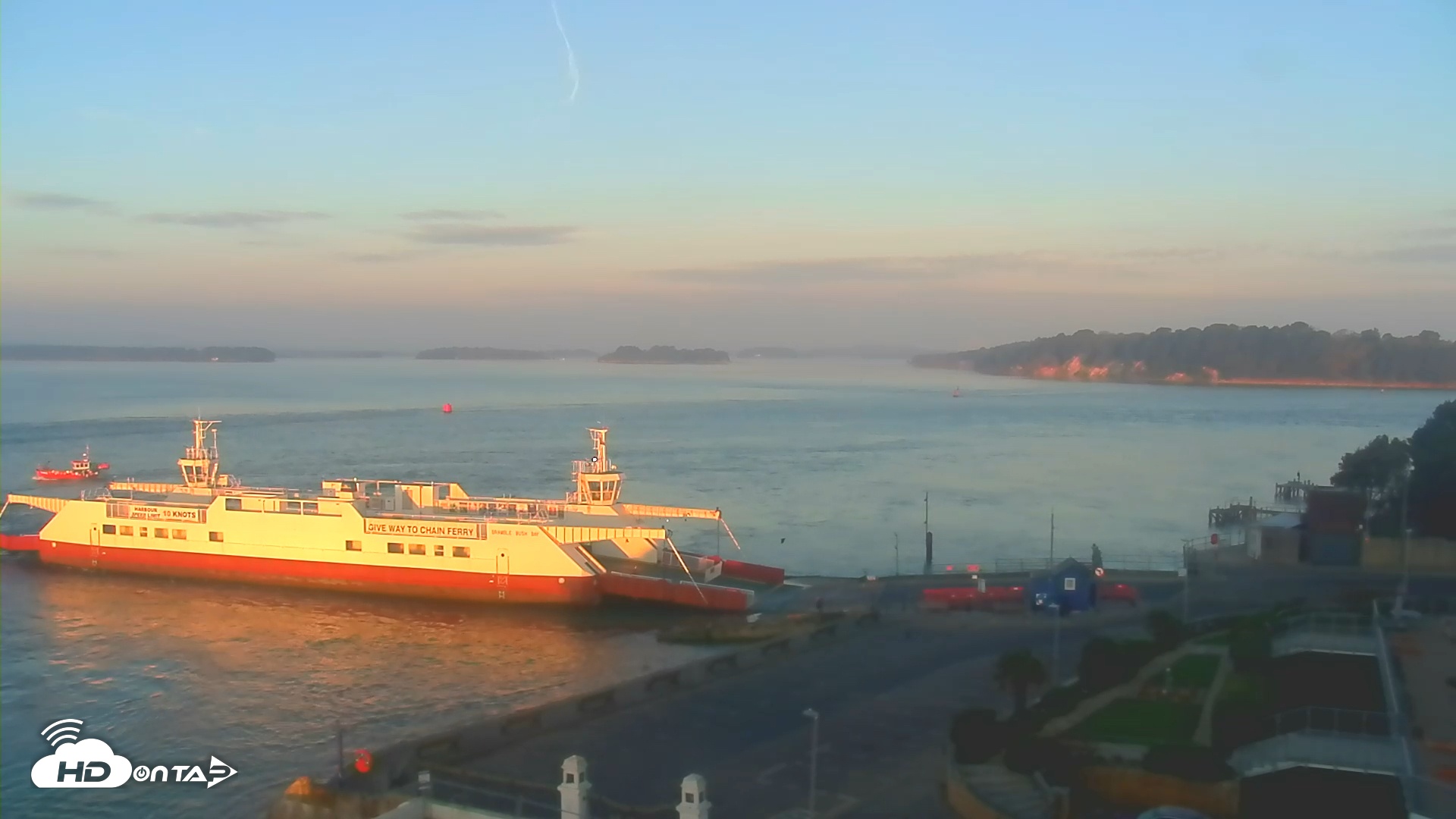 Snapshot of Sandbanks Peninsula Harbor Entrance Live Cam taken Mar 14, 2025, 6:48am GMT