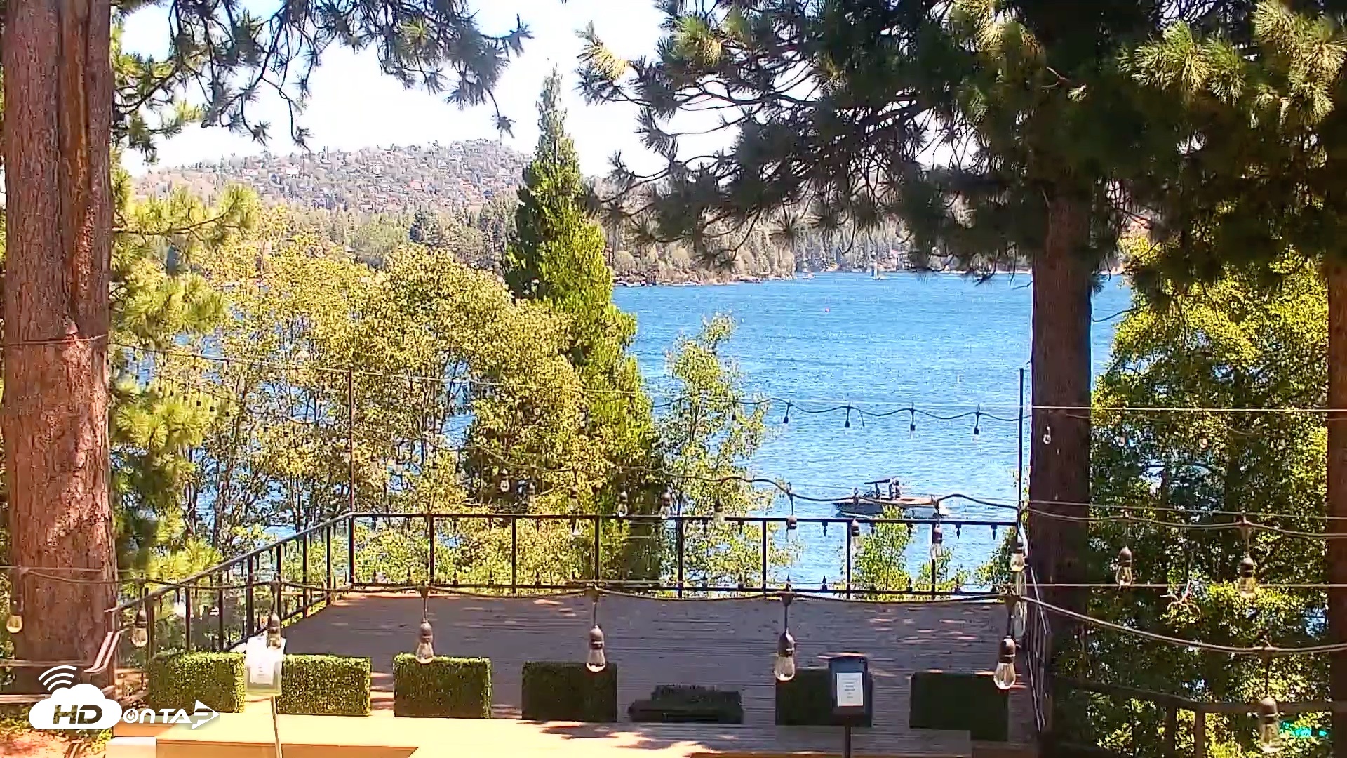 Snapshot of Lake Arrowhead Resort & Spa Live Webcam taken Jul 28, 2026, 12:02pm PDT