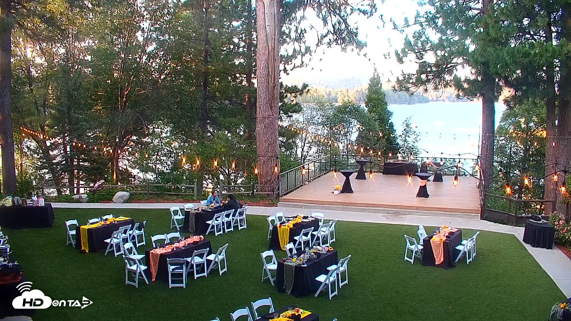 Snapshot of Lake Arrowhead Resort & Spa Live Webcam taken Jul 19, 2025, 7:28pm PDT