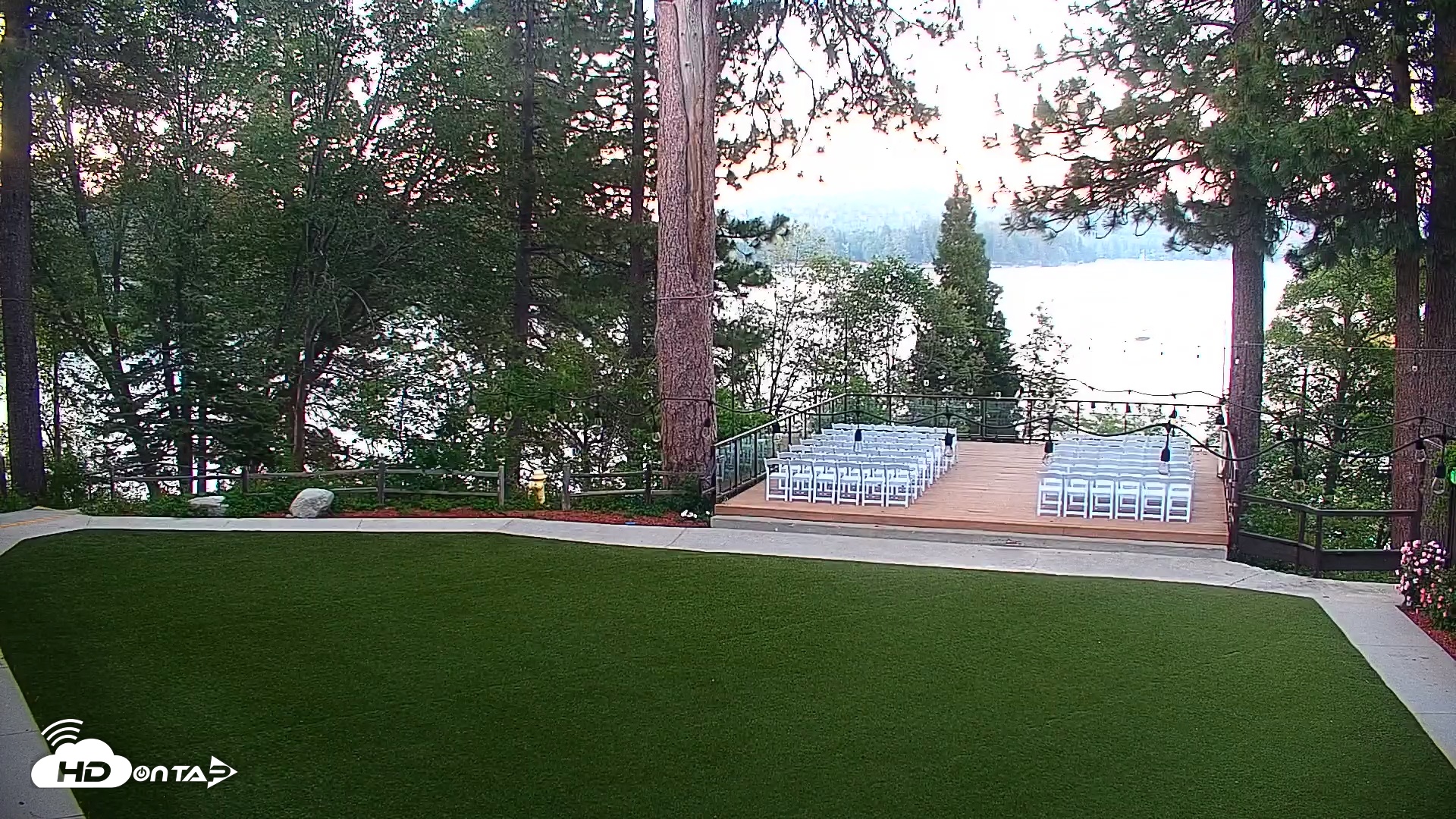 Snapshot of Lake Arrowhead Resort & Spa Live Webcam taken Jun 12, 2025, 8:04pm PDT