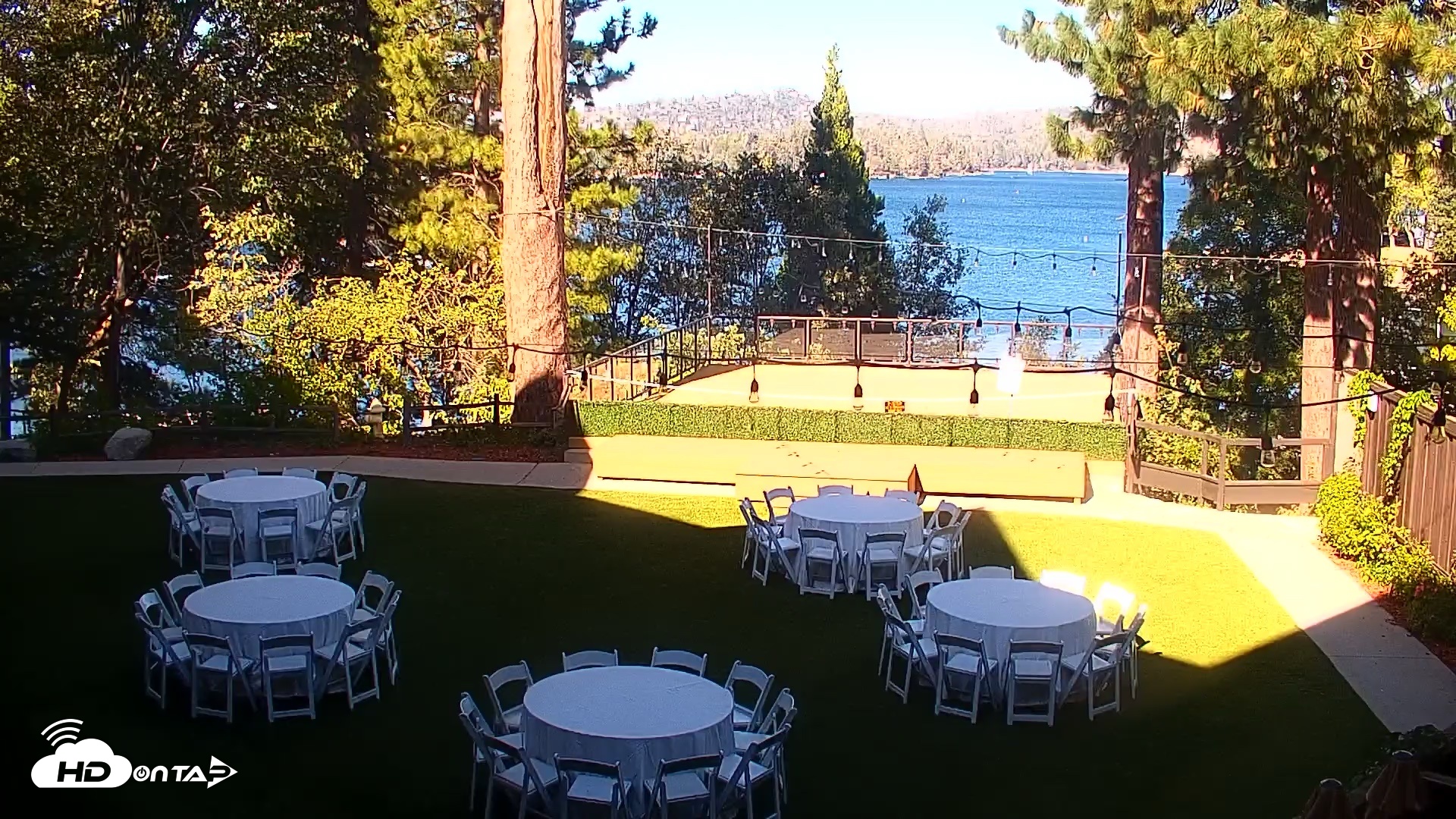 Snapshot of Lake Arrowhead Resort & Spa Live Webcam taken Sep 17, 2026, 3:50pm PDT