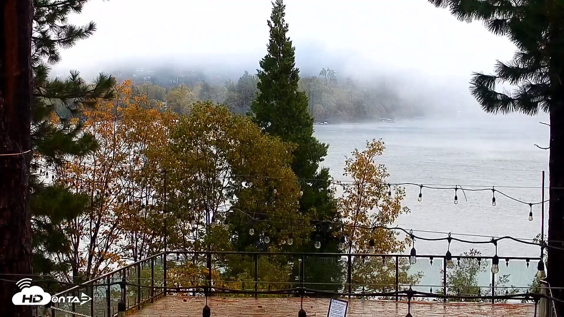 Snapshot of Lake Arrowhead Resort & Spa Live Webcam taken Oct 22, 2026, 9:37am PDT