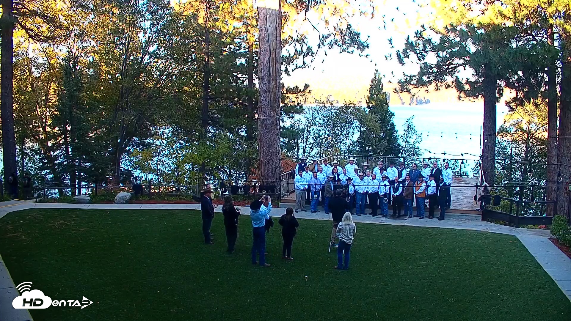 Snapshot of Lake Arrowhead Resort & Spa Live Webcam taken Oct 15, 2025, 5:09pm PDT