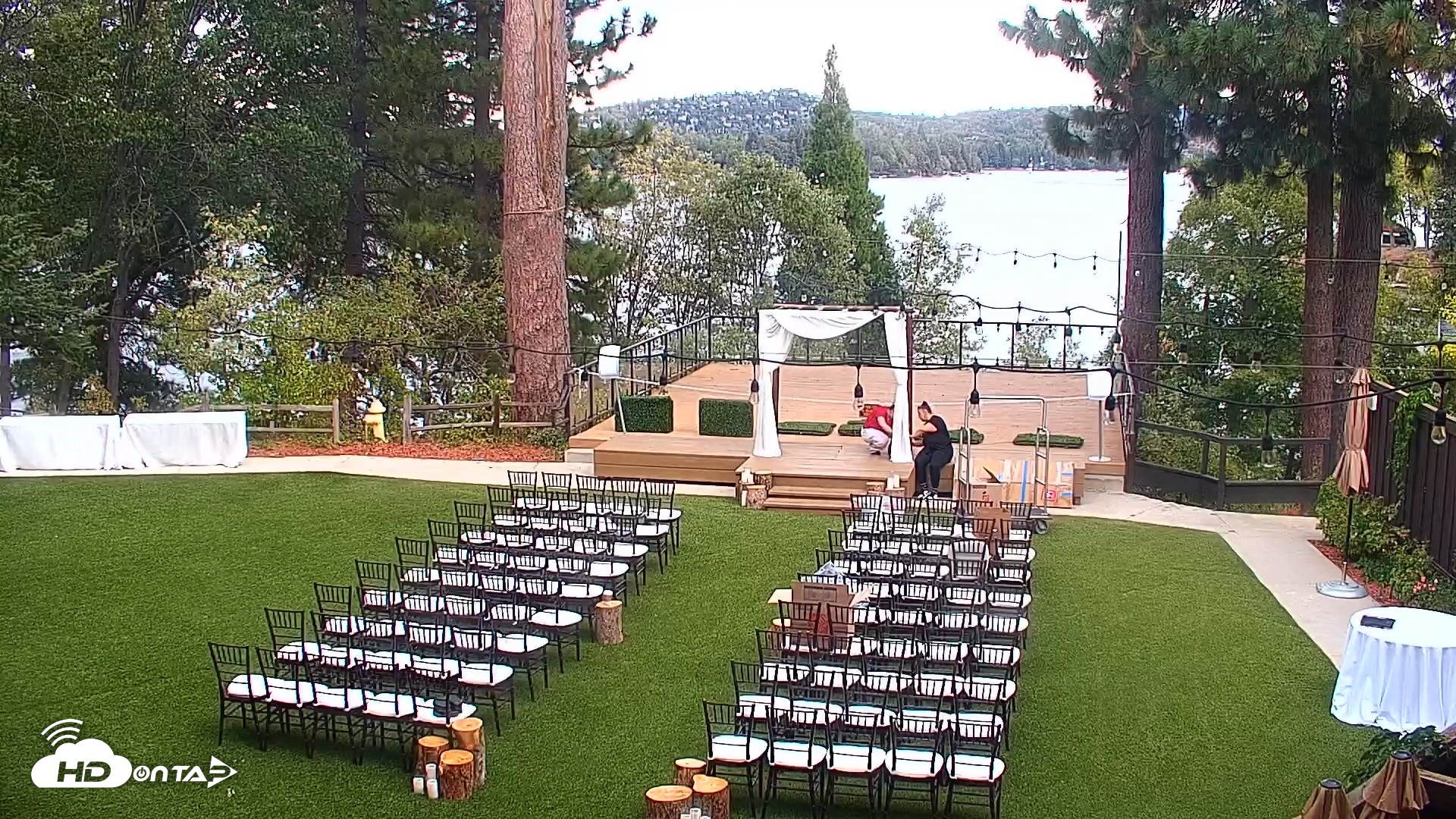 Snapshot of Lake Arrowhead Resort & Spa Live Webcam taken Sep 27, 2026, 10:32am PDT