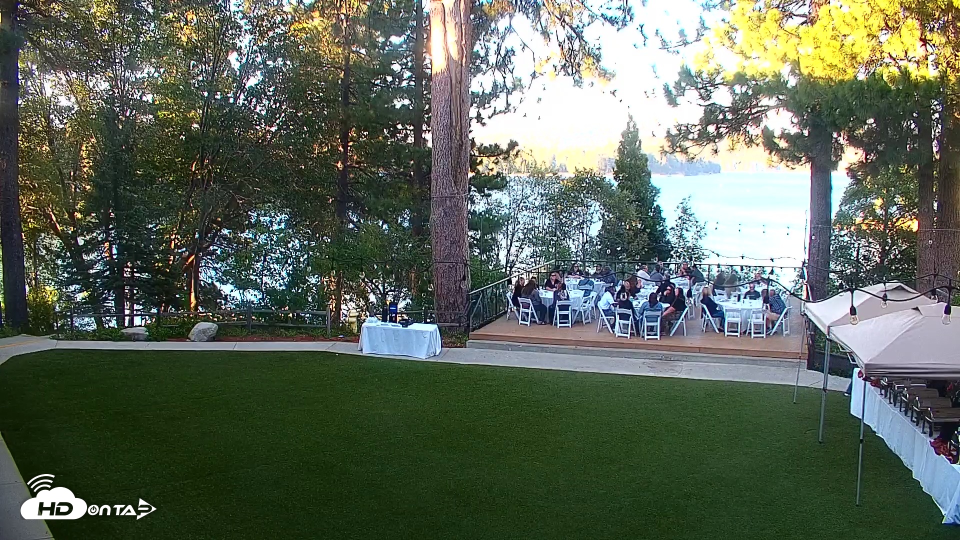 Snapshot of Lake Arrowhead Resort & Spa Live Webcam taken Jul 23, 2025, 6:39pm PDT
