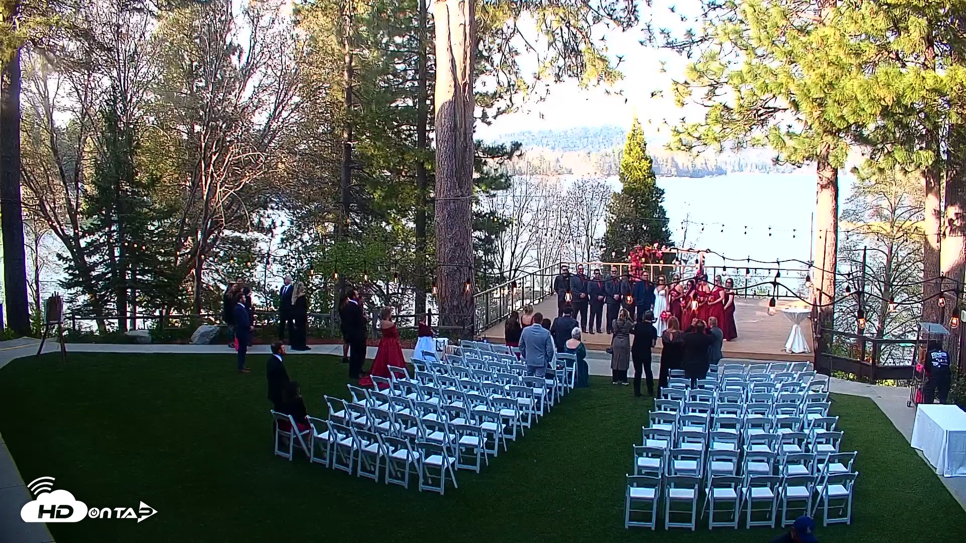 Snapshot of Lake Arrowhead Resort & Spa Live Webcam taken May 3, 2025, 5:41pm PDT