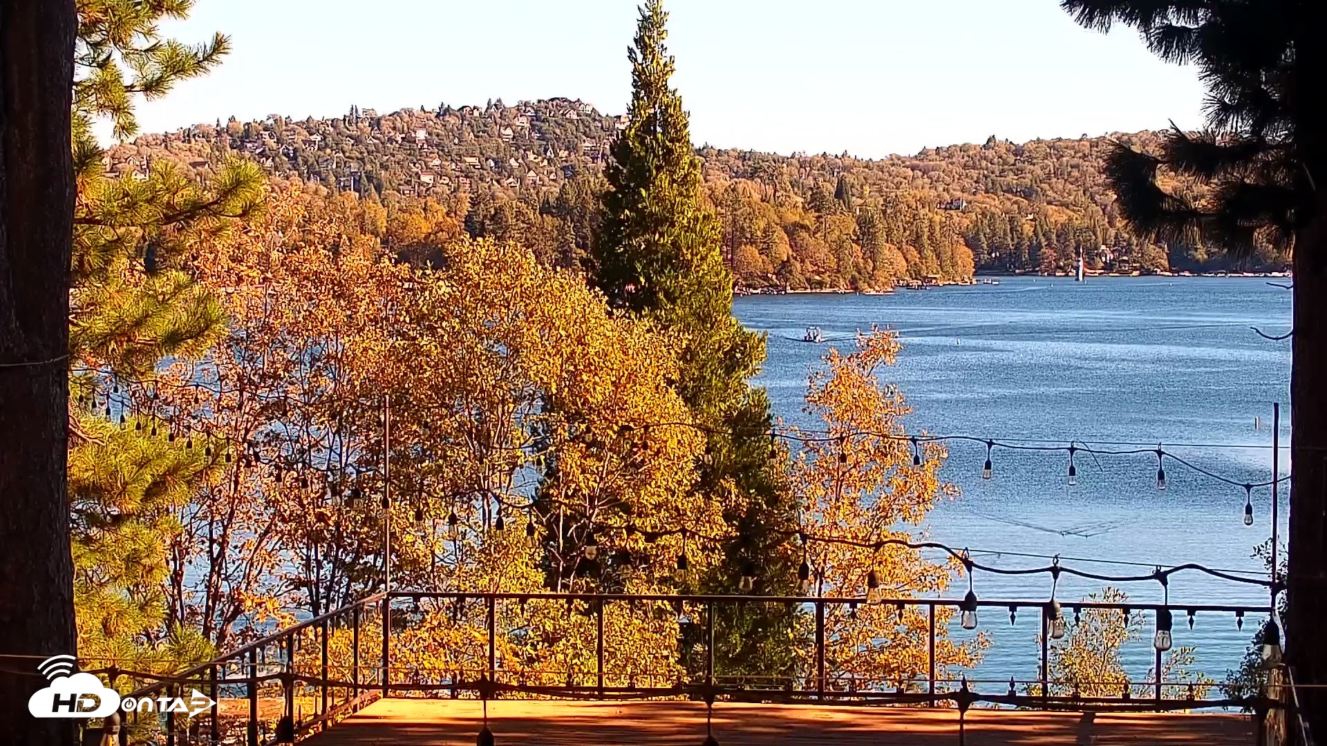 Snapshot of Lake Arrowhead Resort & Spa Live Webcam taken Oct 26, 2026, 9:53am PDT