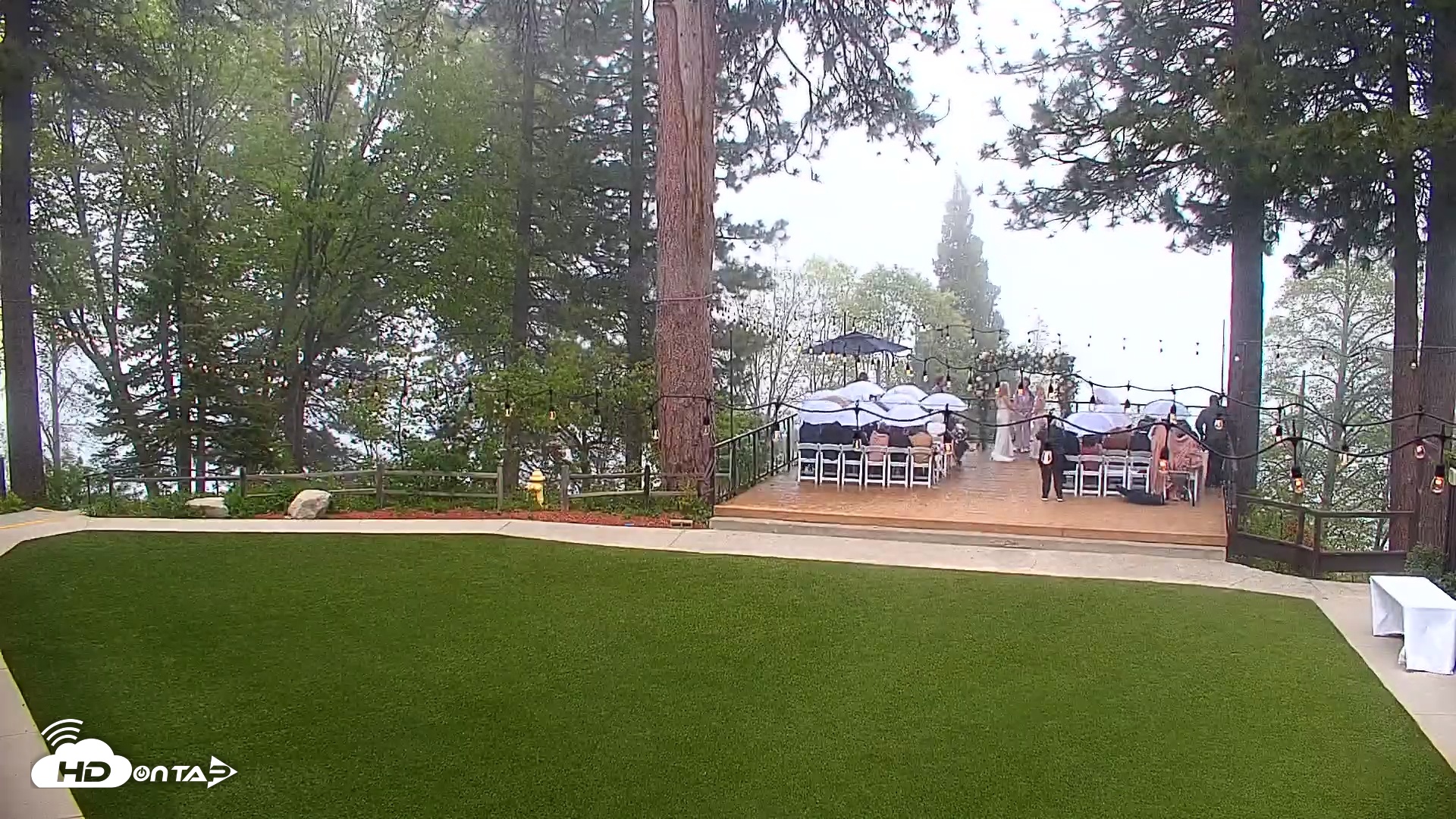 Snapshot of Lake Arrowhead Resort & Spa Live Webcam taken May 17, 2025, 12:11pm PDT