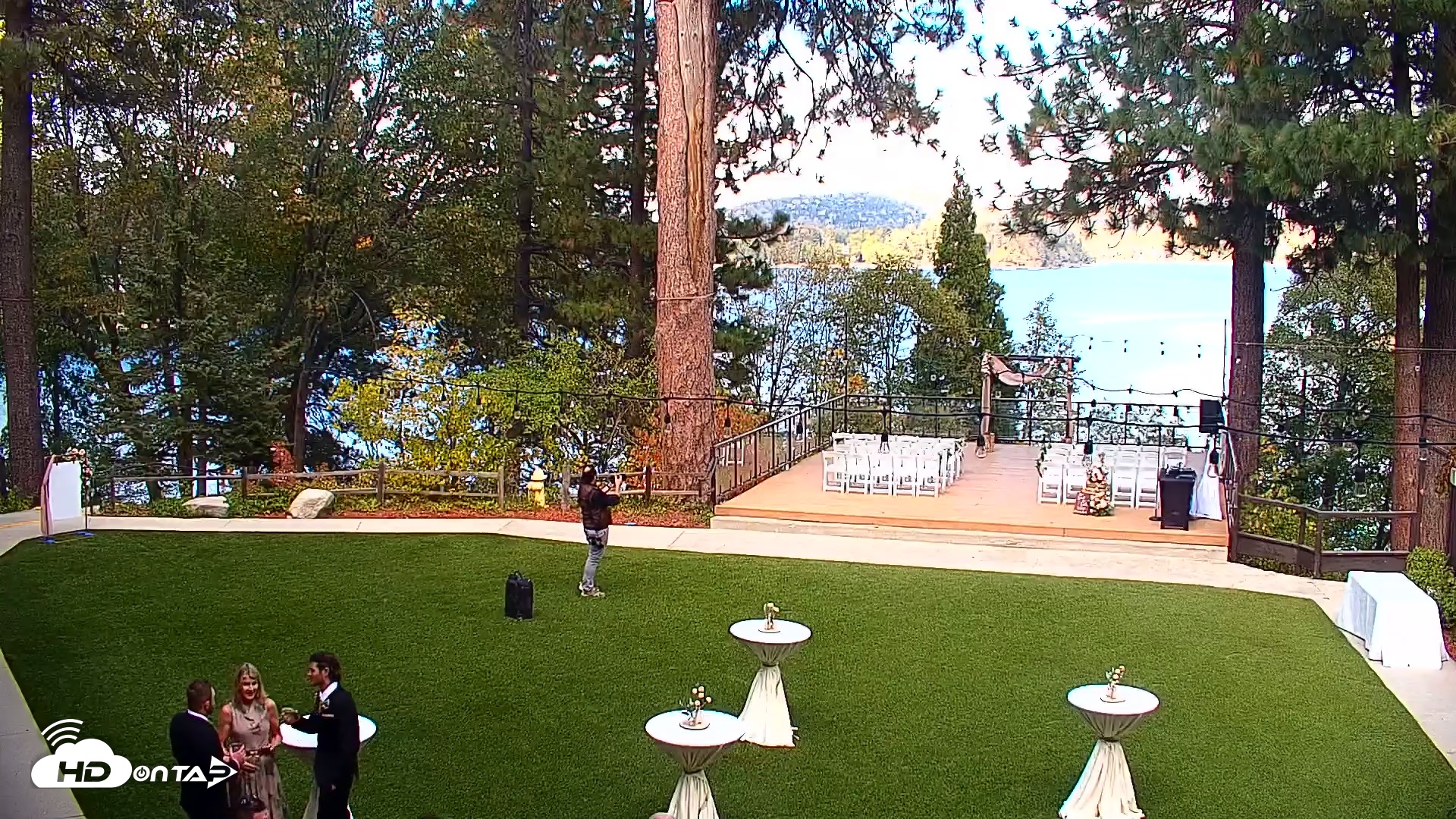 Snapshot of Lake Arrowhead Resort & Spa Live Webcam taken Oct 10, 2025, 3:49pm PDT