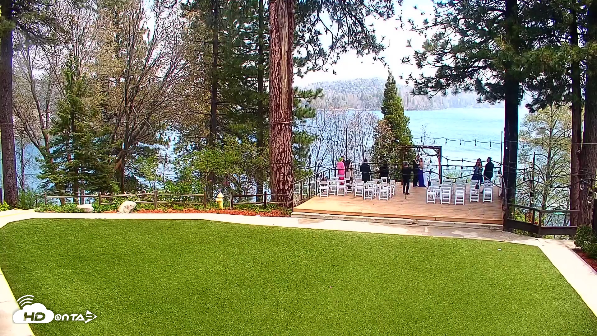 Snapshot of Lake Arrowhead Resort & Spa Live Webcam taken May 4, 2025, 11:56am PDT