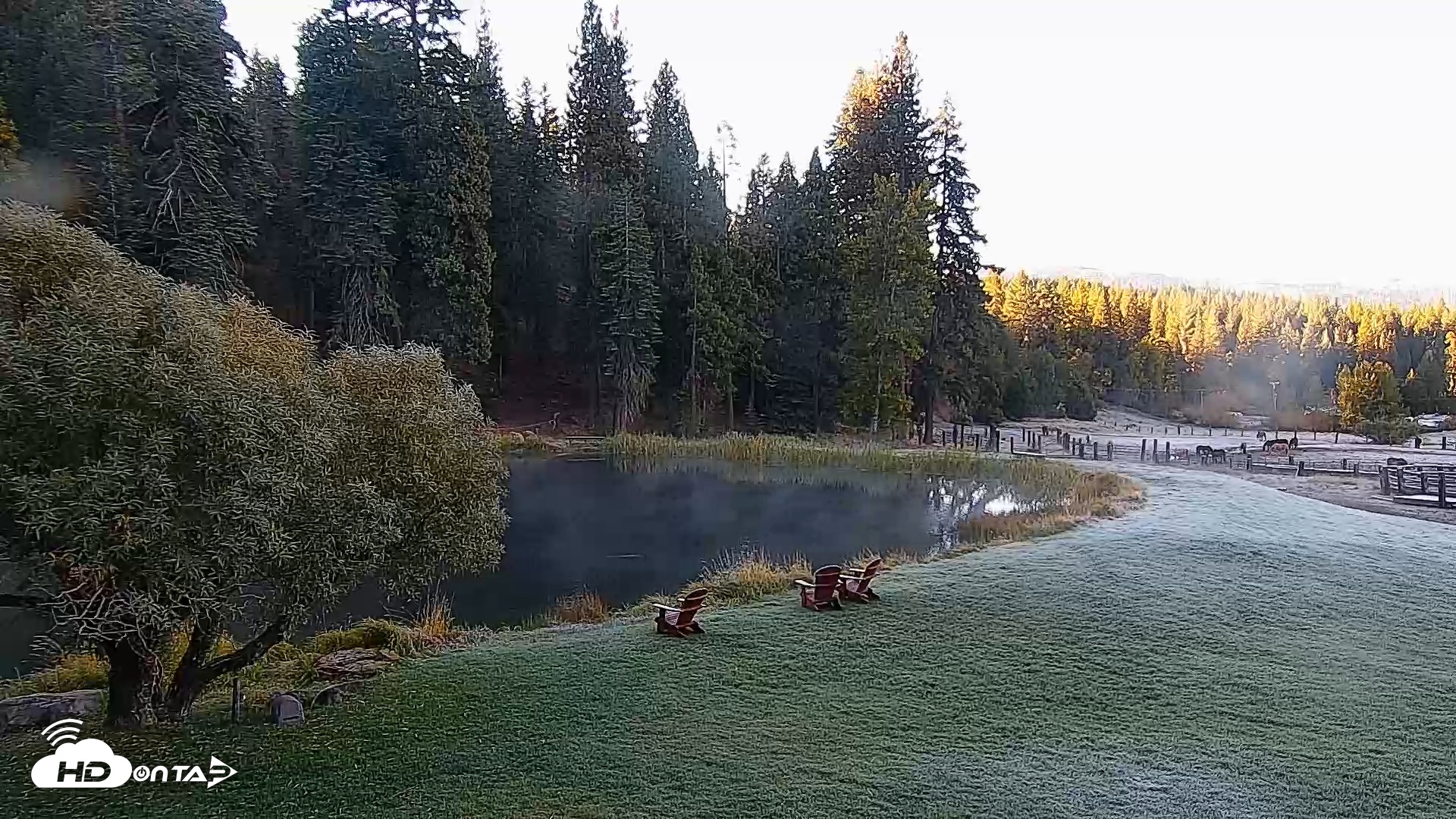 Snapshot of Greenhorn Dude Ranch Live Saloon Cam taken Oct 12, 2025, 8:29am PDT