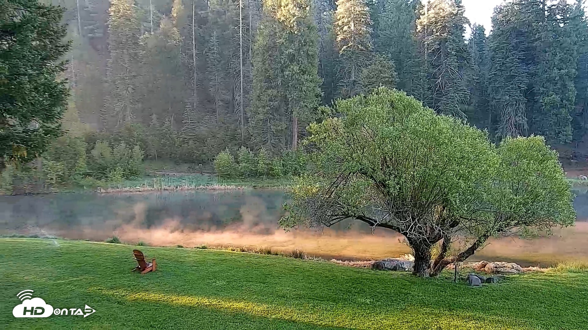 Snapshot of Greenhorn Dude Ranch Live Saloon Cam taken May 7, 2026, 7:01am PDT